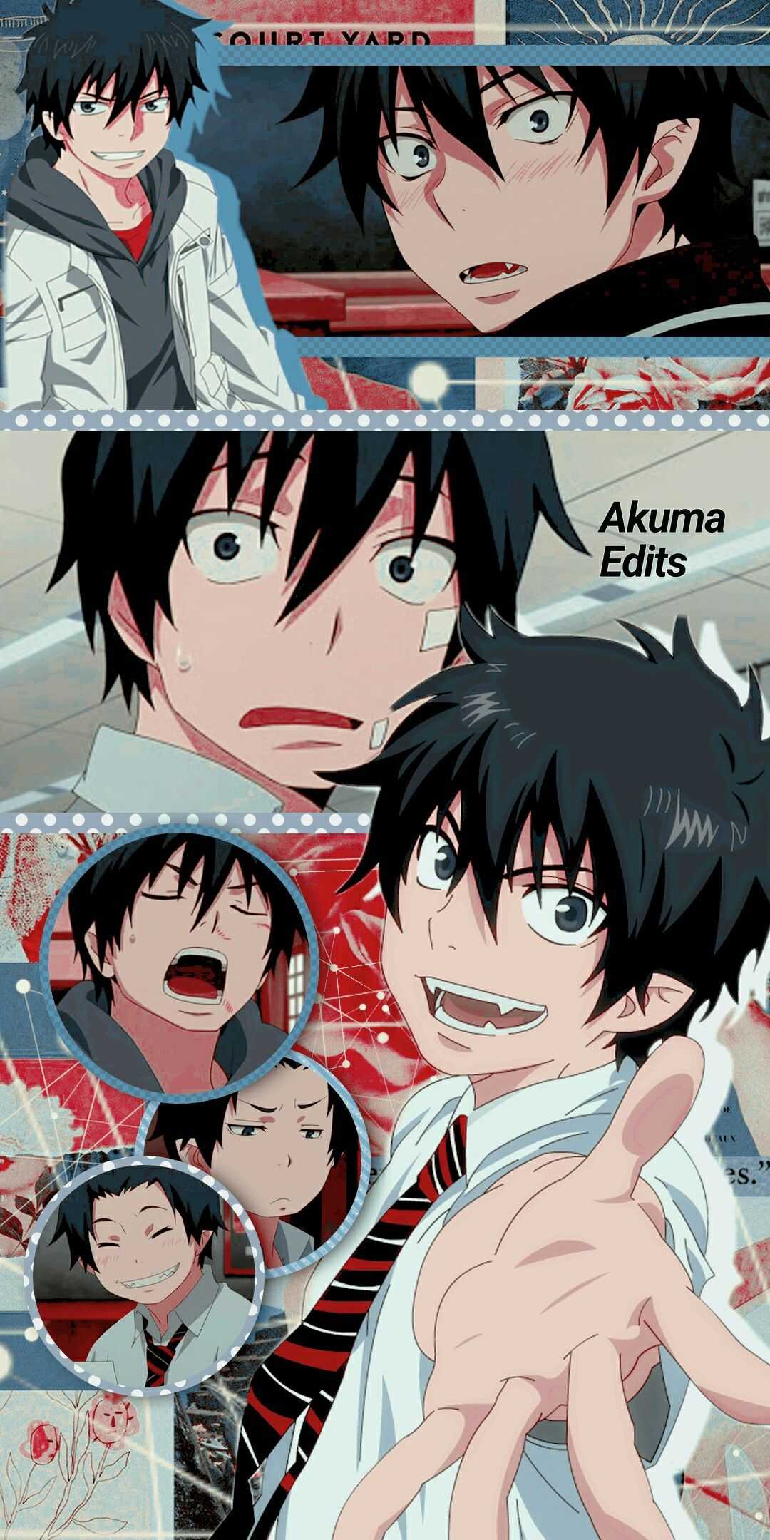 1080x2160 Blue Exorcist Wallpaper Android Free HD Wallpaper