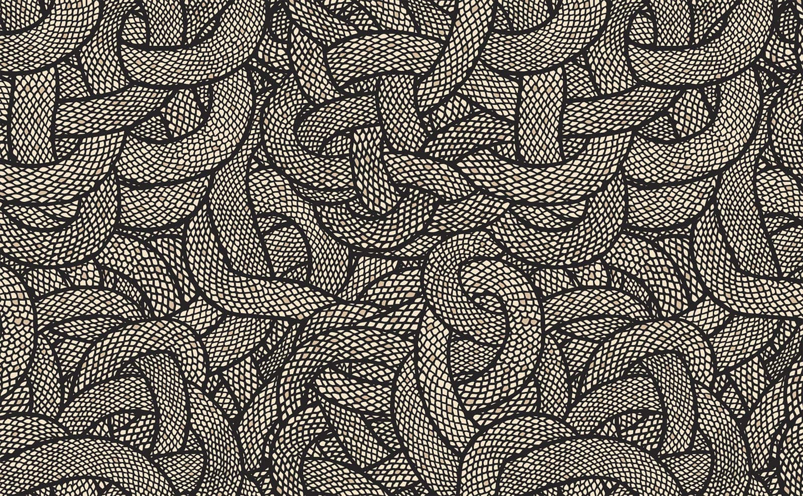 1600x989 Snakeskin eclectic pattern taupe Pattern Wallpaper for Walls