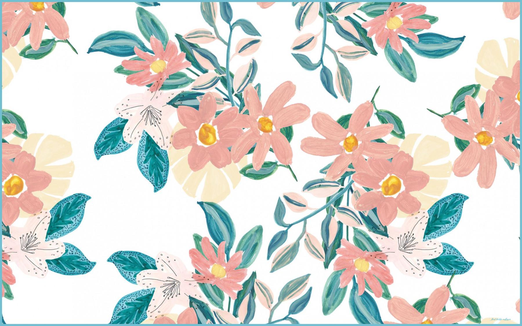 1800x1126 Spring Floral Desktop Wallpaper Designlovefest Floral Wallpaper Desktop Wallpaper