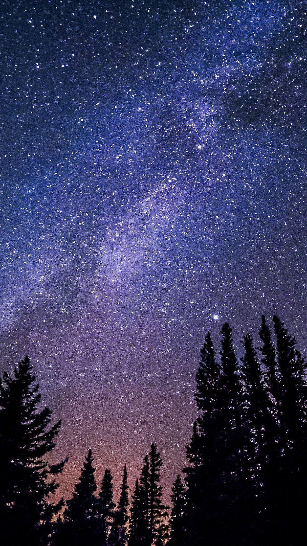 1242x2208 Star Sky Wallpaper