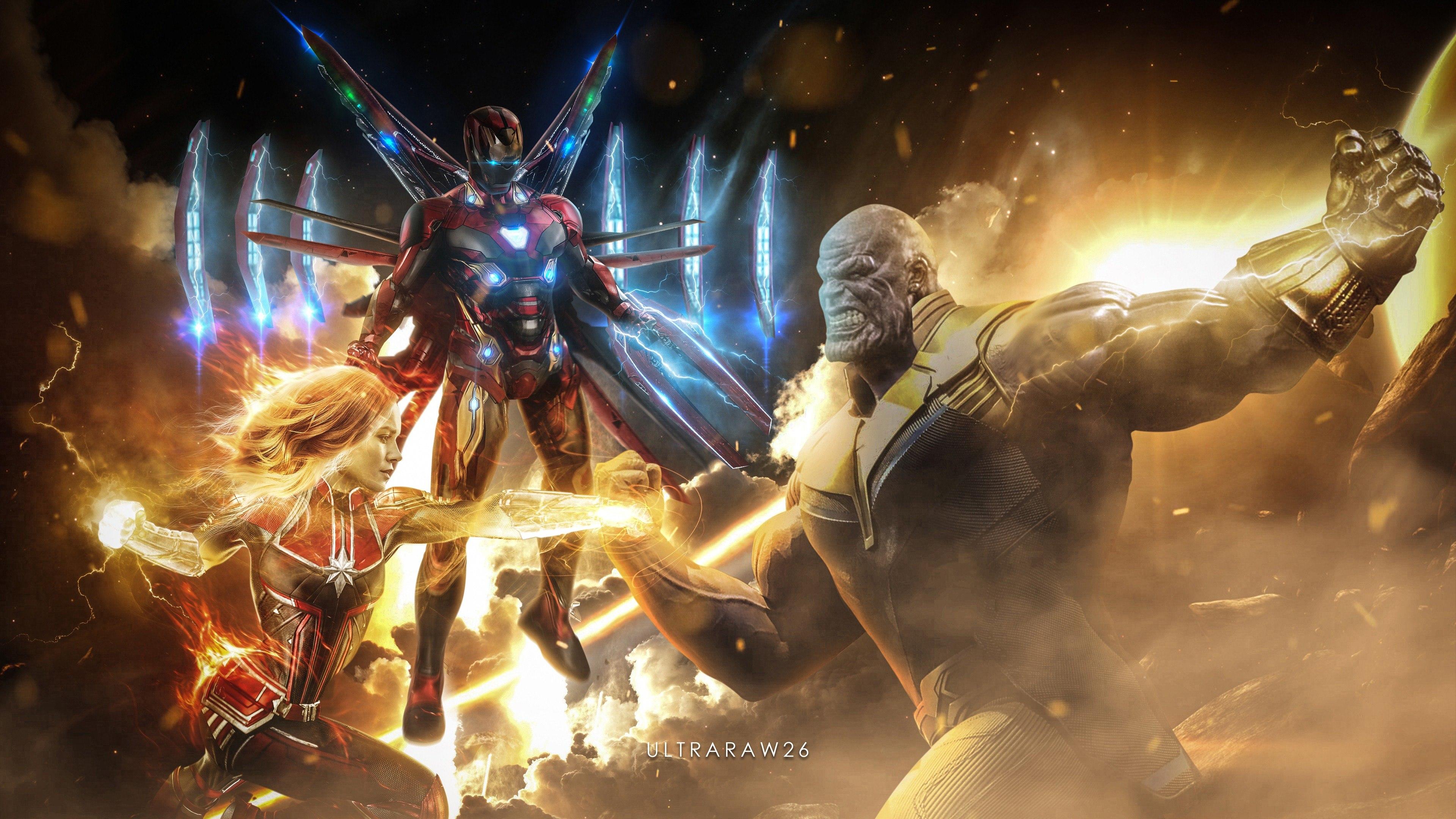 3840x2160 Artwork Avengers Endgame Wallpaper 4k Artwork Paradise