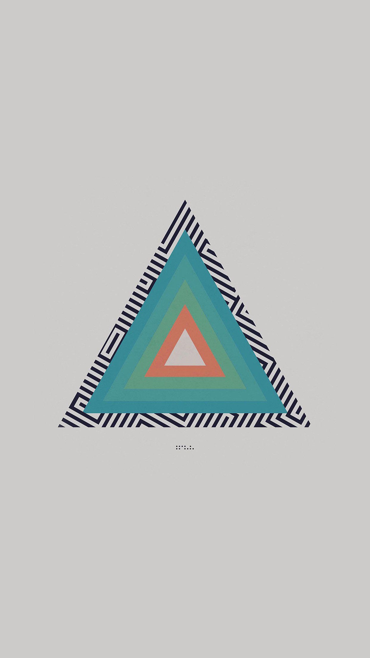 1242x2208 iPhone 6 wallpaper. tycho triangle