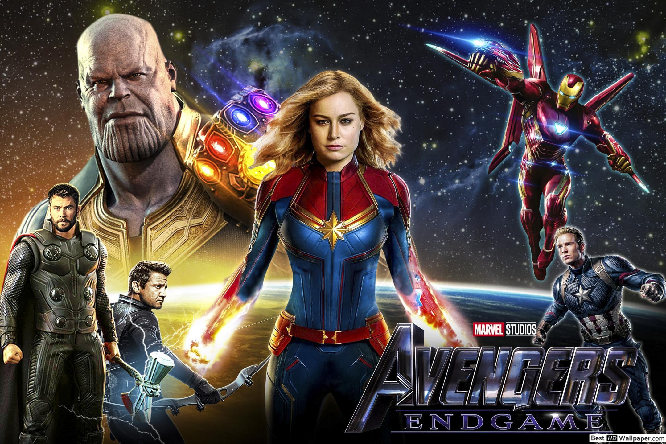 2160x1440 Avengers: Endgame Marvel with heroes HD wallpaper download