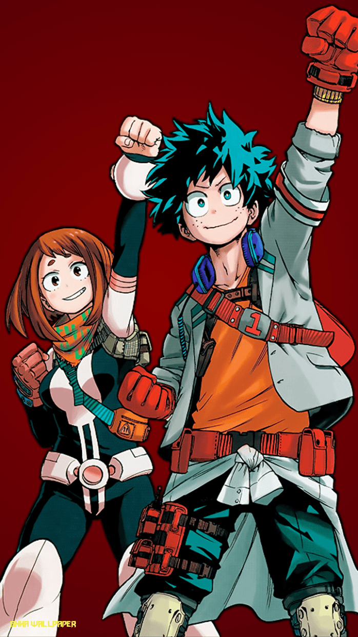 698x1241 Deku Wallpaper
