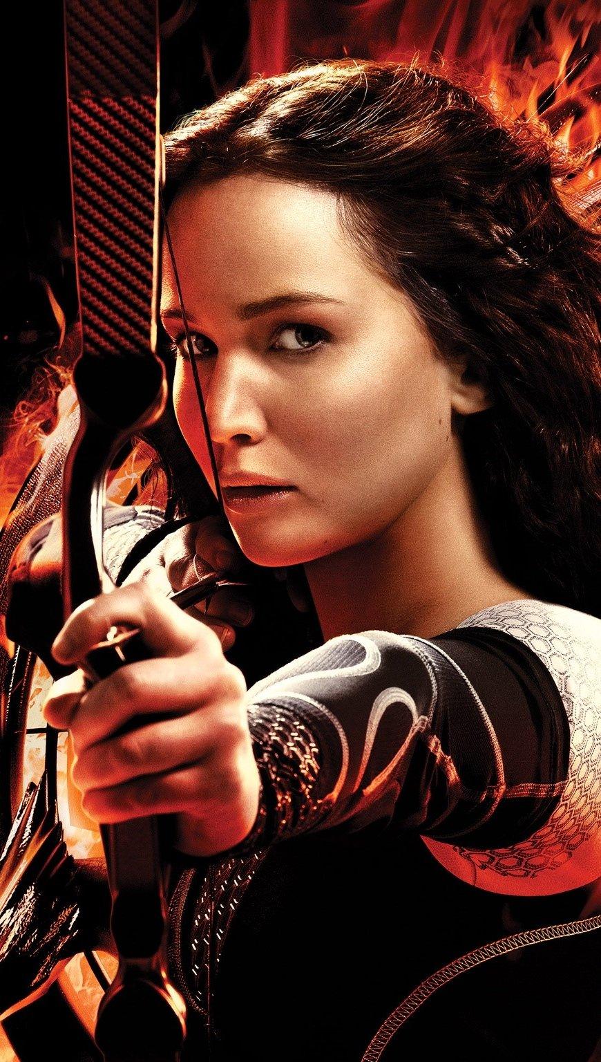 870x1536 Katniss for Catching Fire Wallpaper for iPhone and Mobile Phone