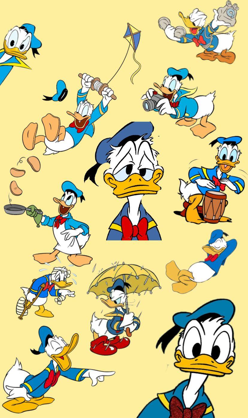 828x1396 Disney wallpaper cartoon Donald Duck. Duck wallpaper, Disney wallpaper, Donald disney