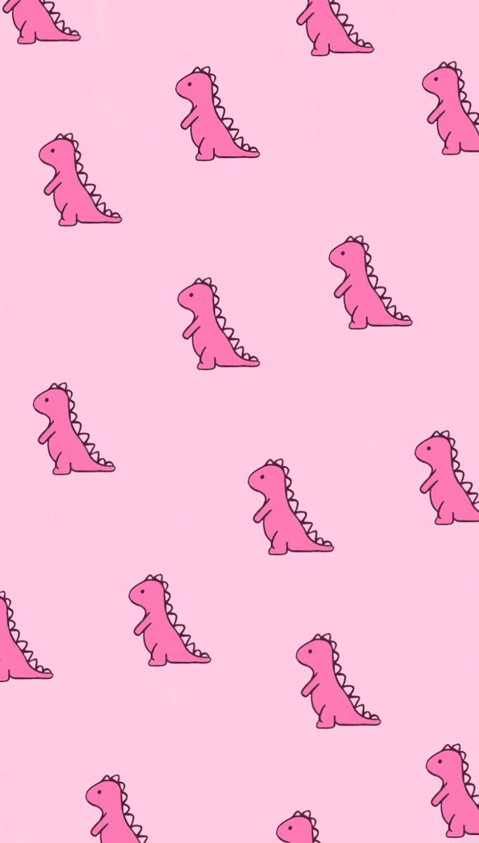 682x1200 Pink Dinosaurs