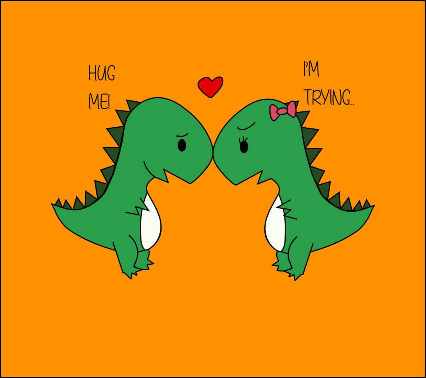 1442x1280 Dino Wallpaper