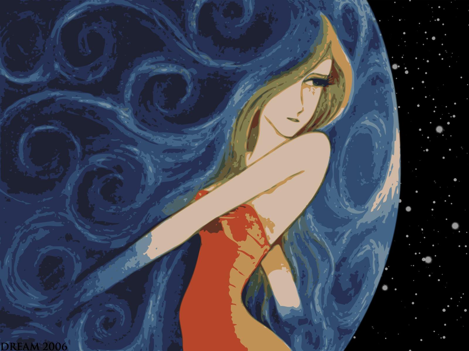 1600x1200 Galaxy Express 999 Wallpaper: The Human Condition