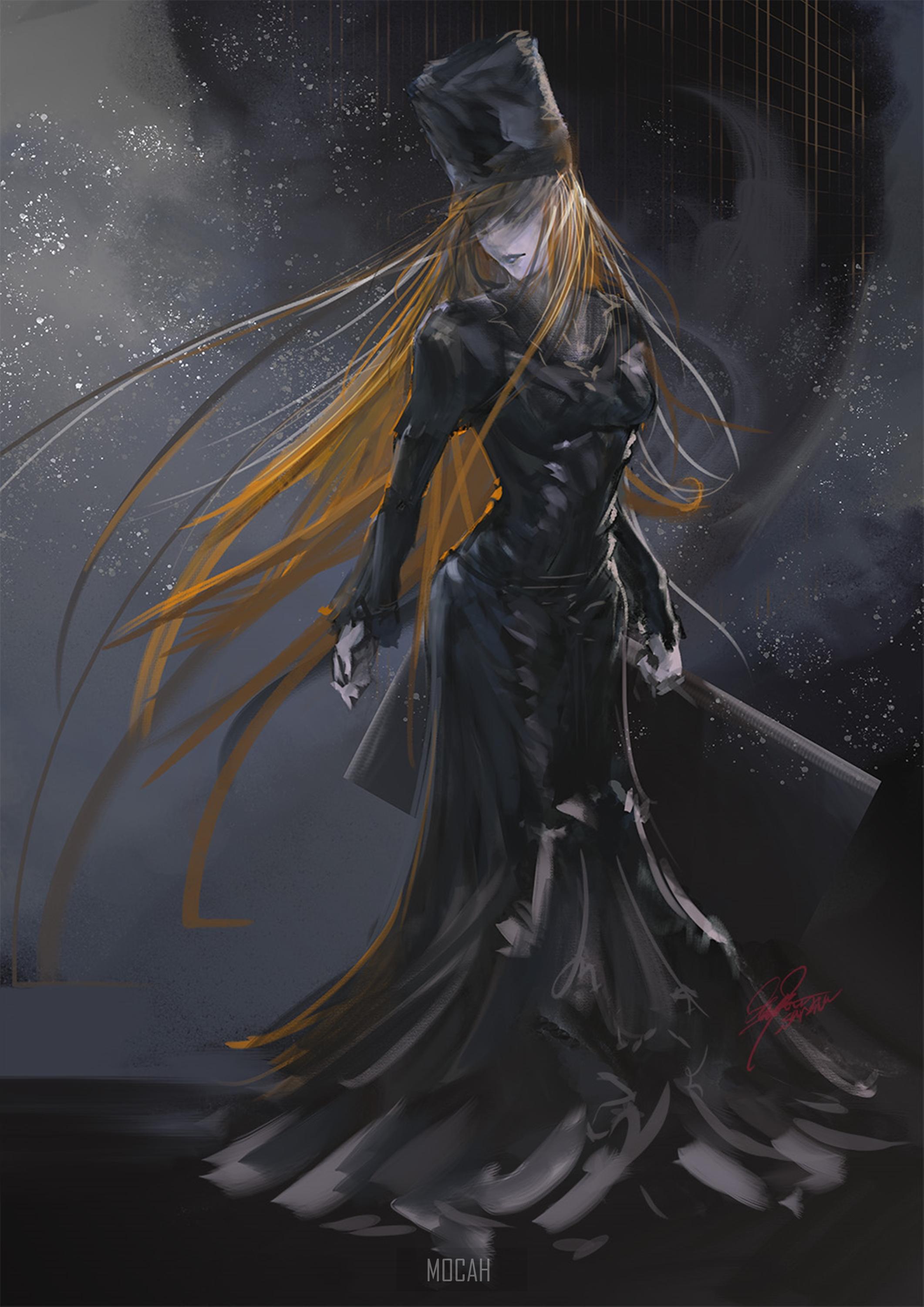 2122x3000 anime girl, anime, Galaxy Express Maetel background, 2122x3000. Mocah HD Wallpaper