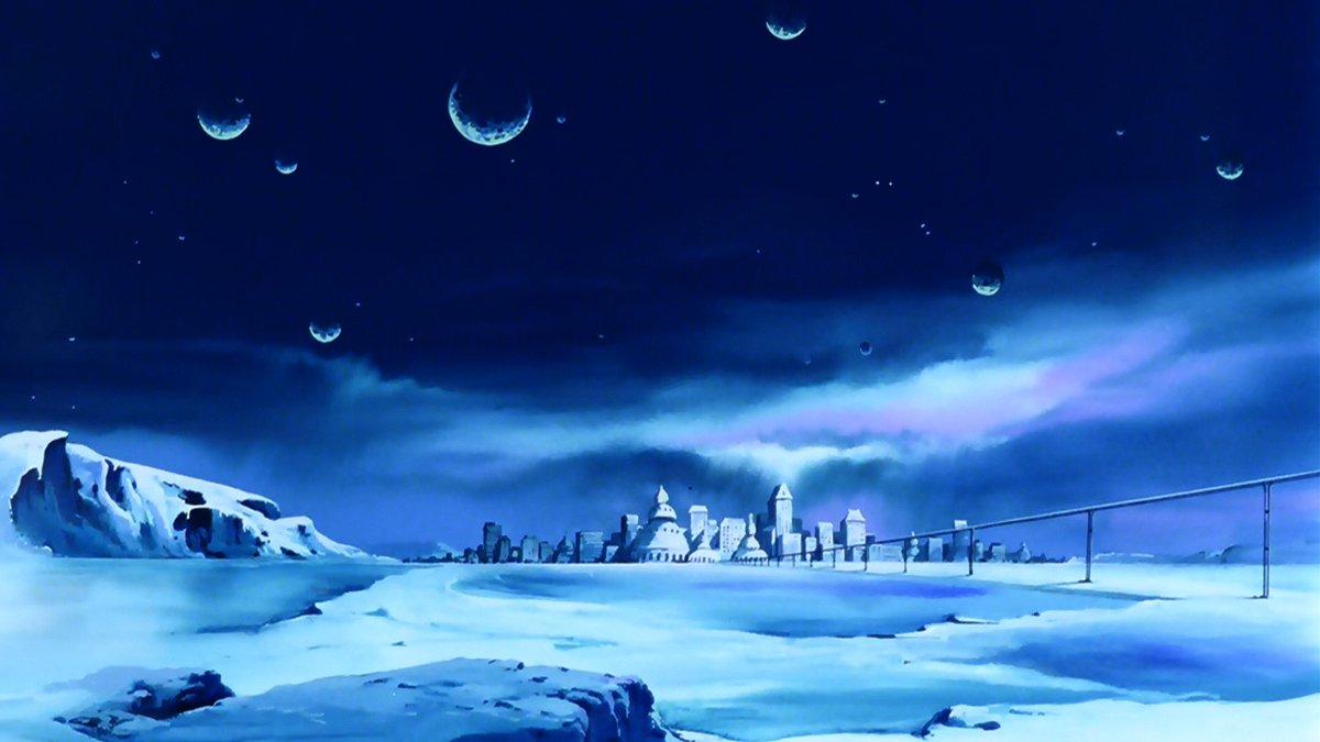 1200x675 Anime Background Art Express 999 Dir. Rintaro Art. Tadao Kubota, Takamura Mukuo