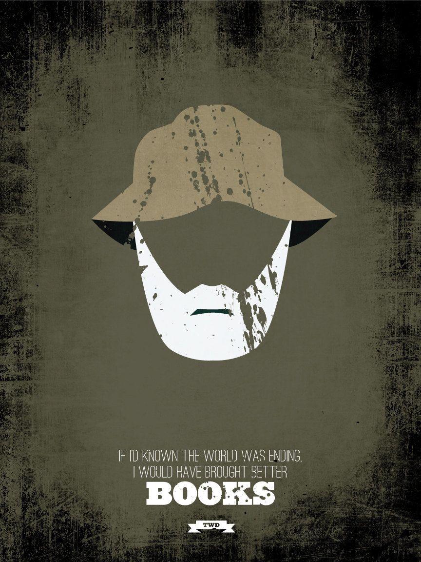 864x1152 Minimalist Art: The Walking Dead Gets The Minimalist Treatment