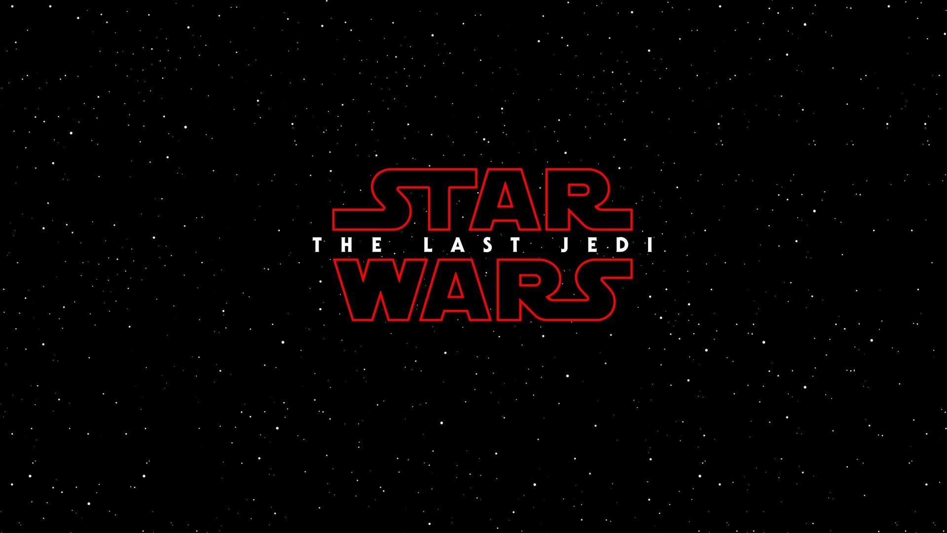 1920x1080 Star Wars: The Last Jedi Movie Logo HD