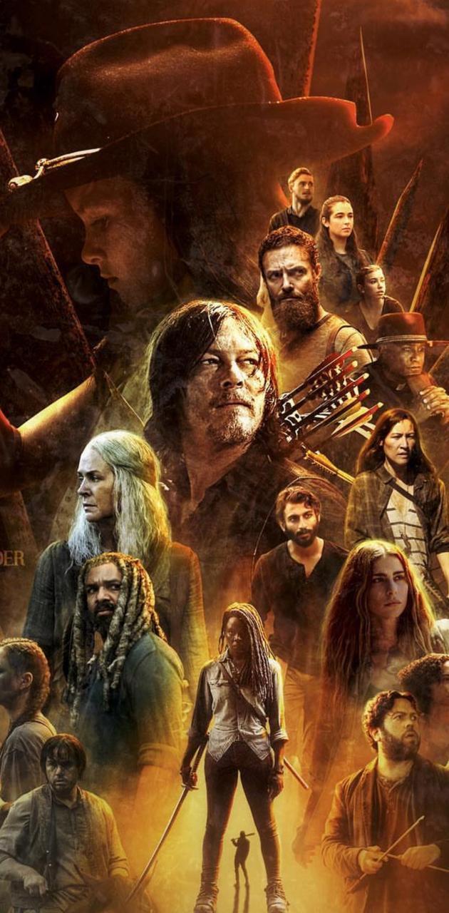 630x1280 The Walking Dead wallpaper