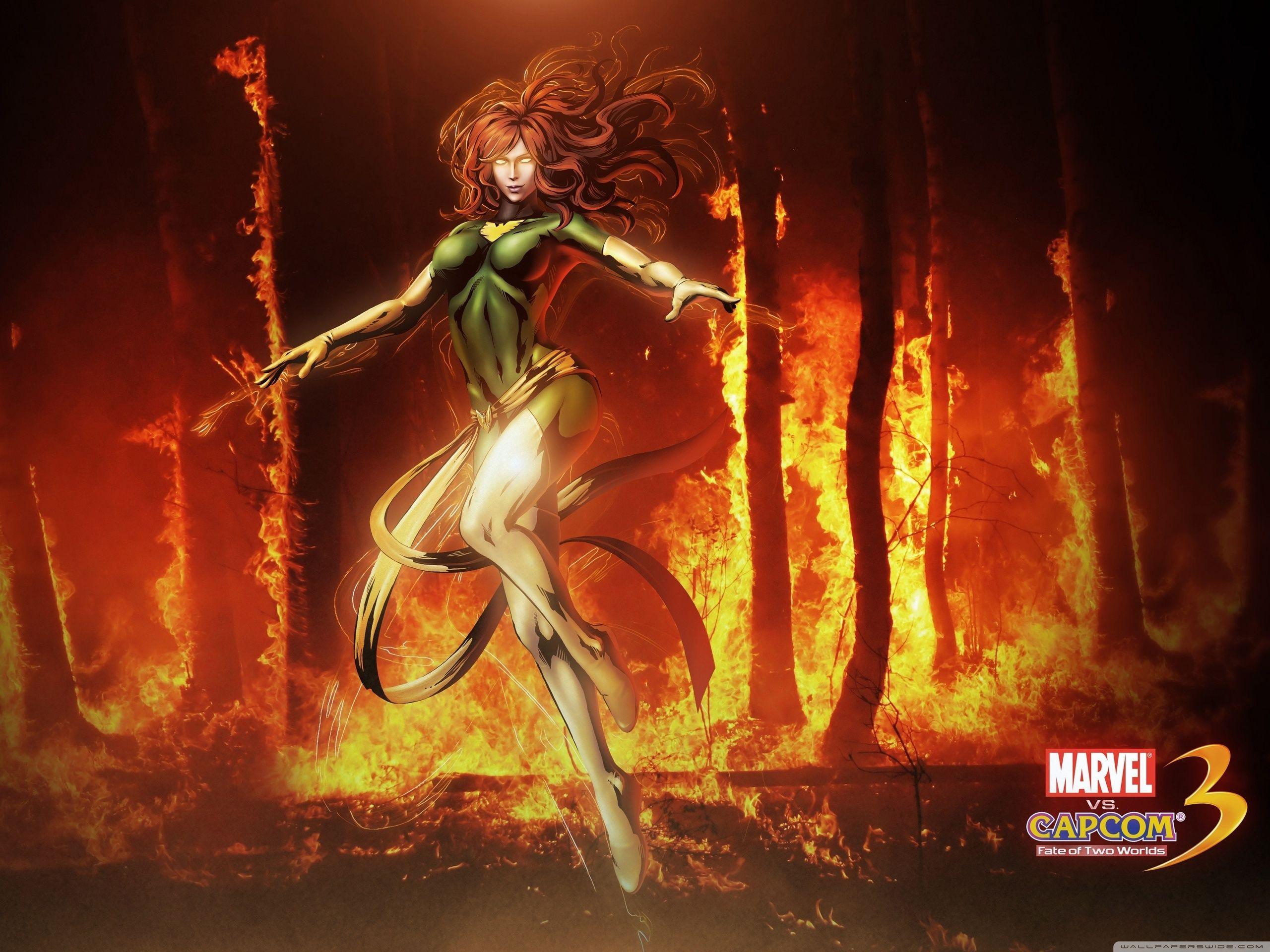 2560x1920 X Men Wallpaper: Phoenix. Marvel Vs Capcom, Marvel Wallpaper, Phoenix Wallpaper