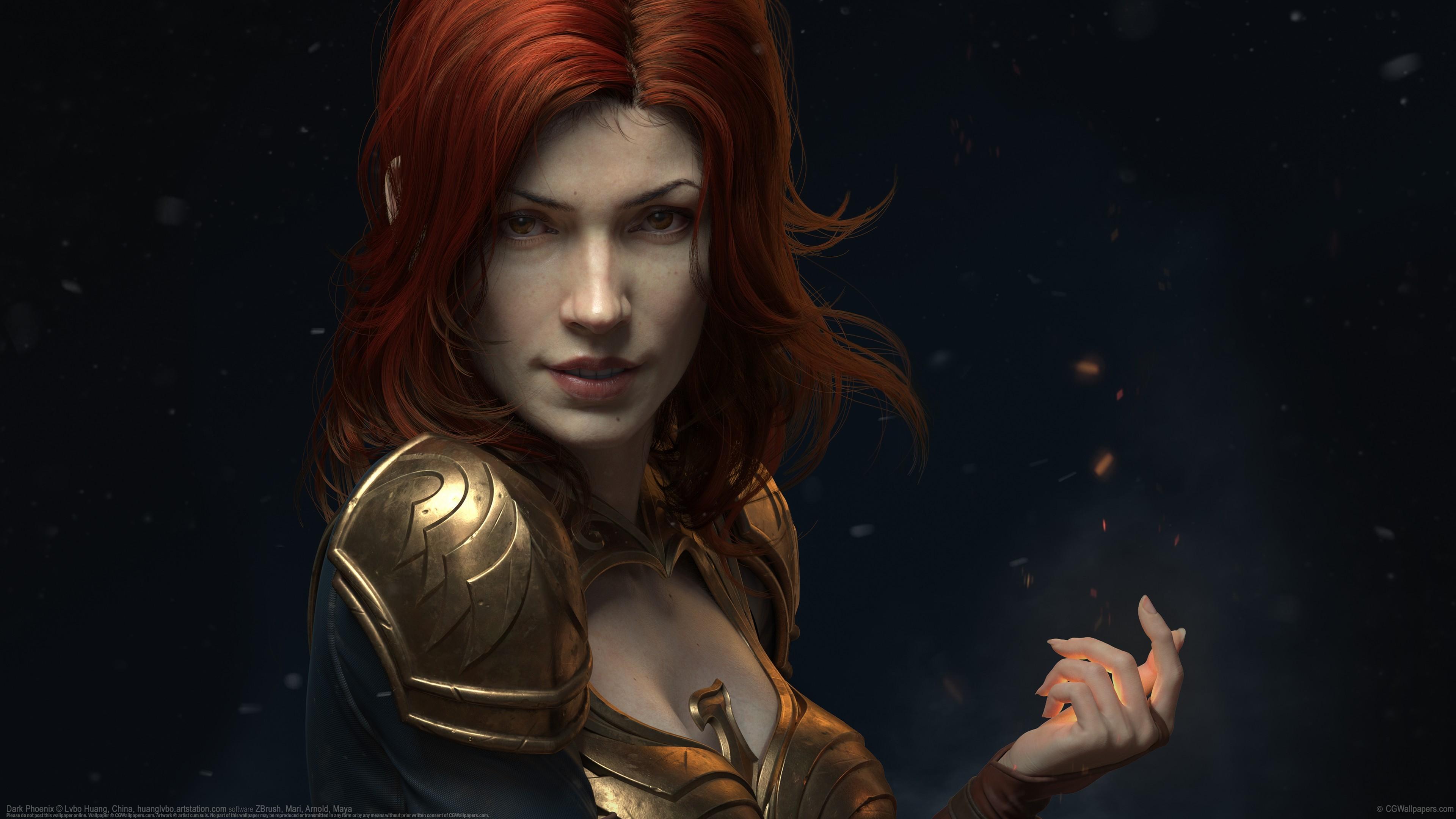 3840x2160 HD Wallpaper for theme: Dark Phoenix HD wallpaper, background