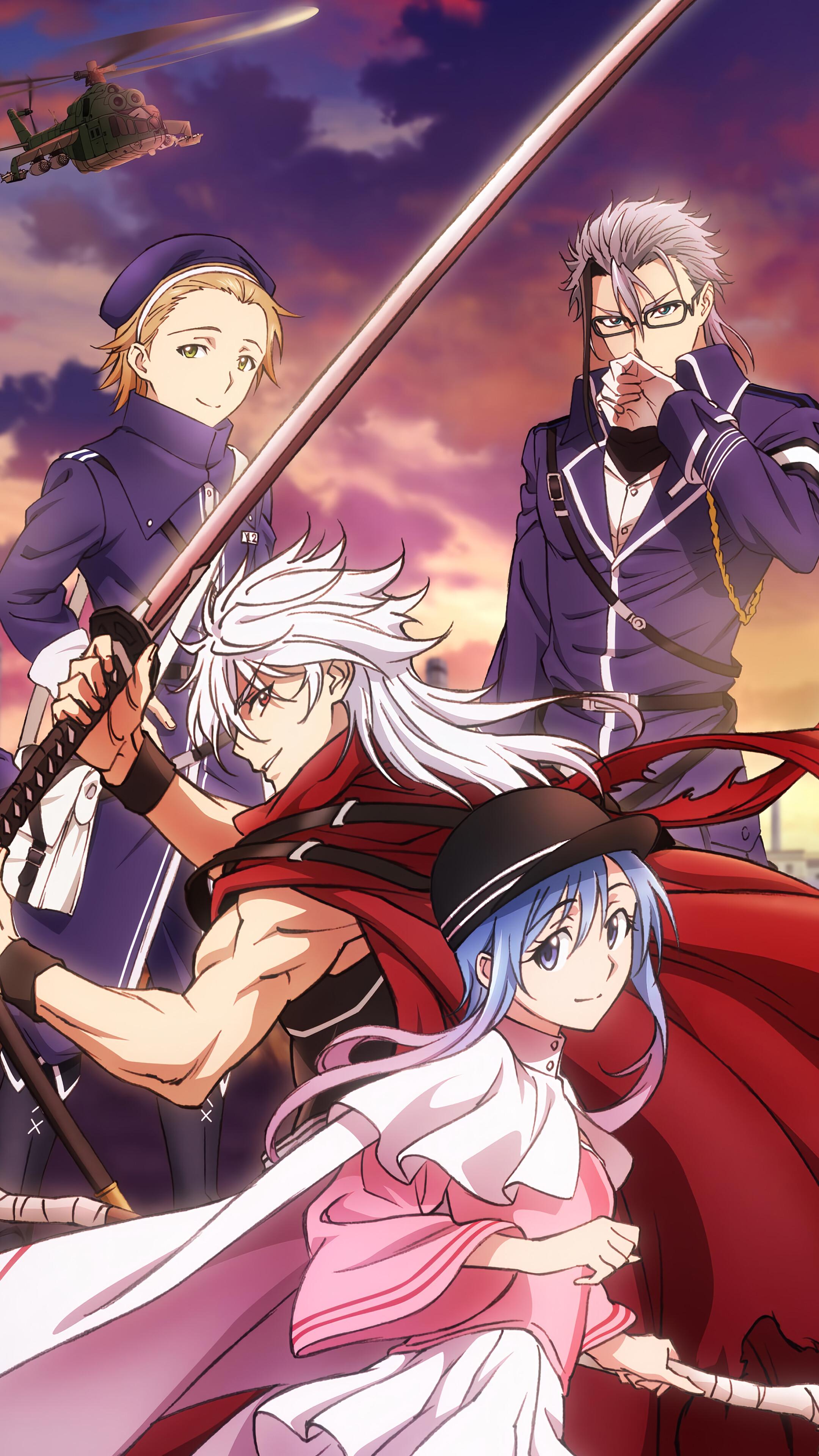 2160x3840 Plunderer, Anime, Characters, Bach Licht, Hina, 4K phone HD Wallpaper, Image, Background, Photo and Picture. Mocah HD Wallpaper