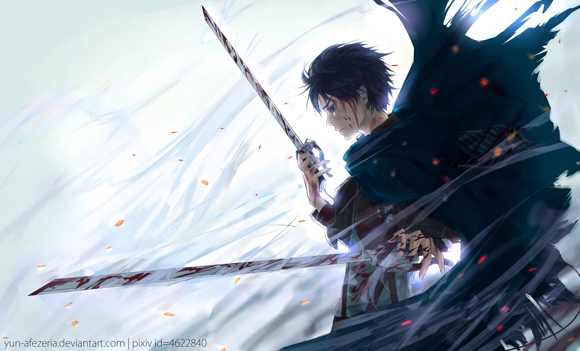 1920x1164 Wallpaper Black Haired Male Anime Character • Wallpaper For You HD Wallpaper For Desktop & Mobile