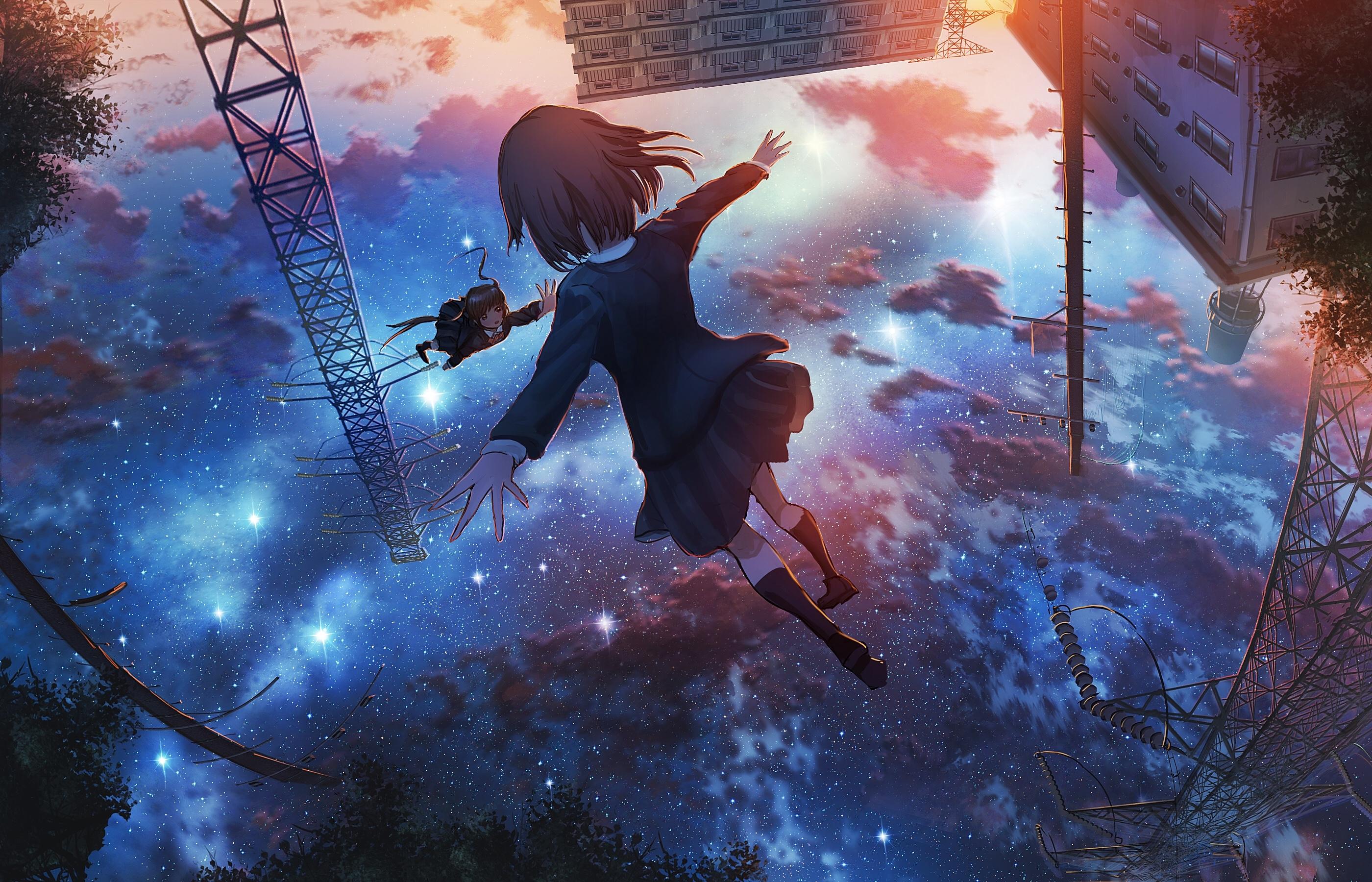 Anime Falling Wallpapers - Top Free Anime Falling Backgrounds ...