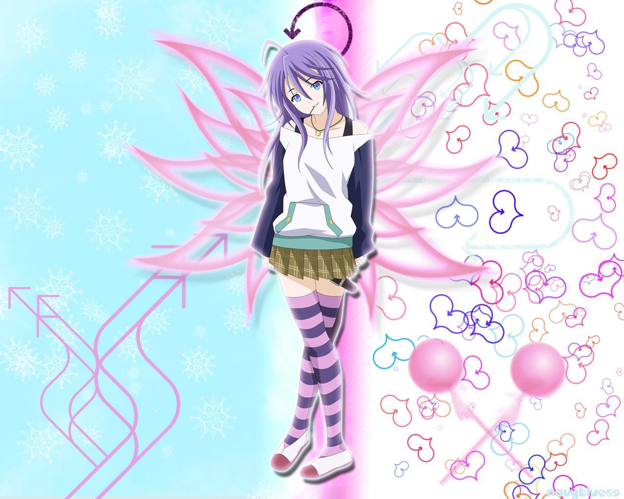 1280x1024 Shirayuki Mizore + Vampire