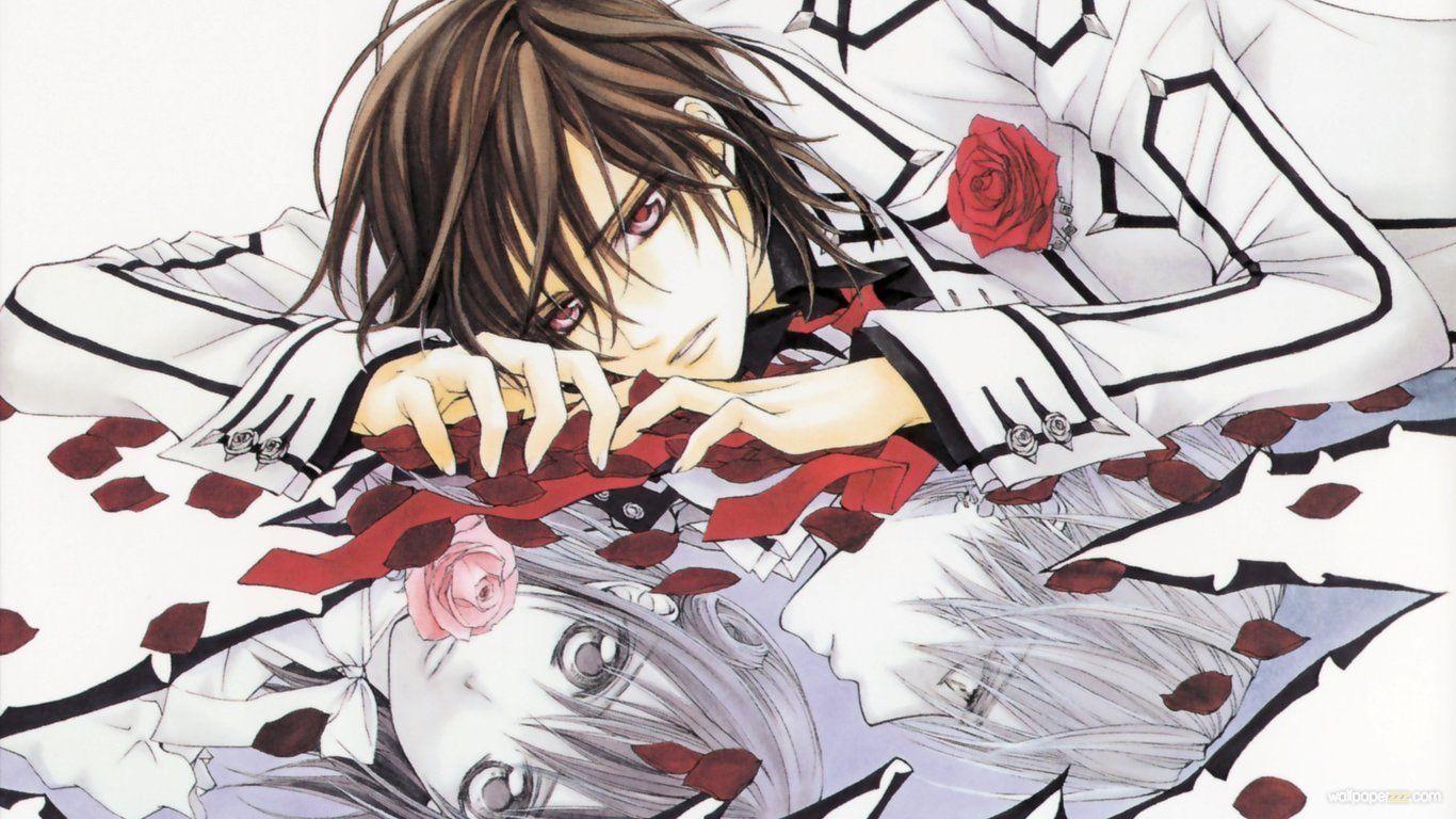 1366x768 Anime Vampire Wallpaper