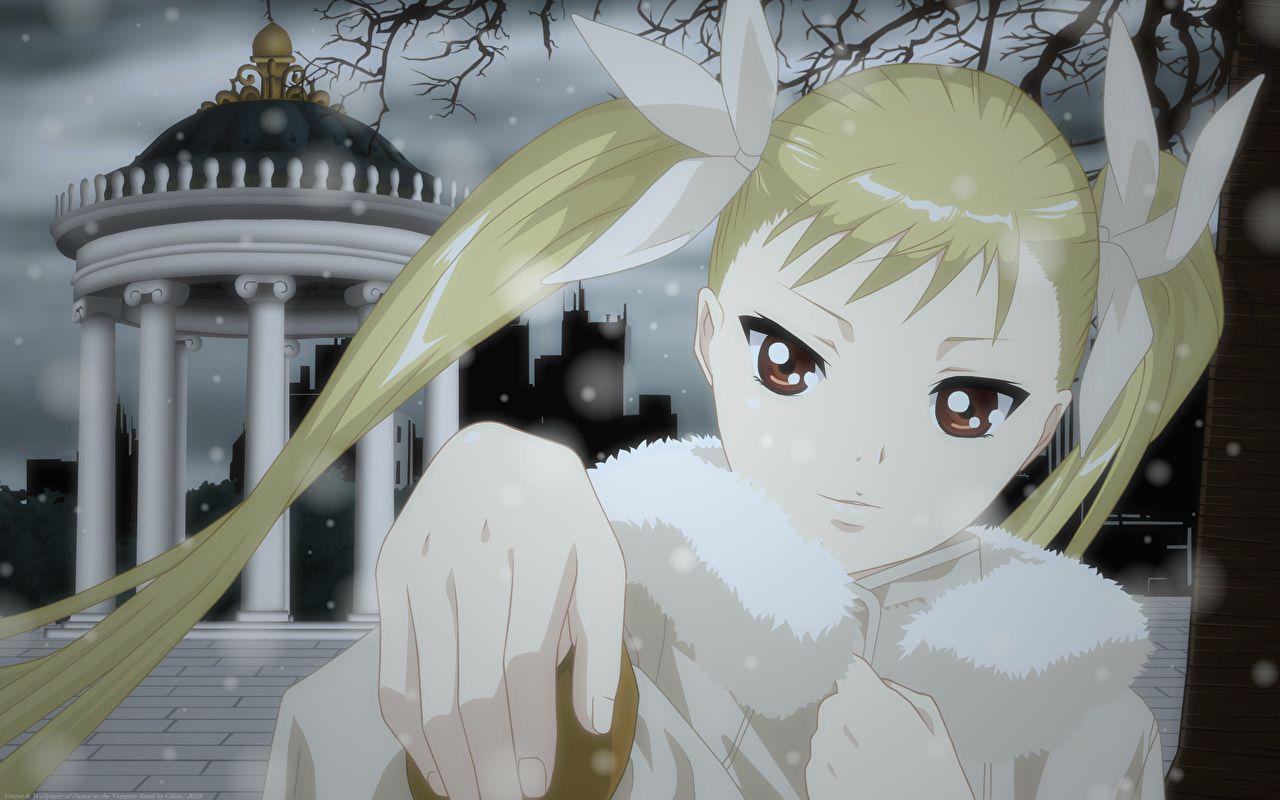 1280x800 Picture Dance In The Vampire Bund Anime
