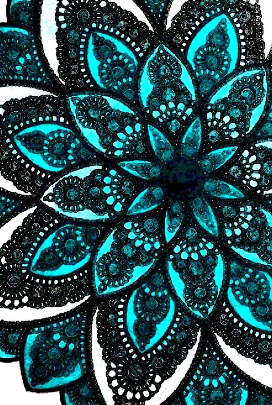 1127x1676 Mandala iPhone Wallpaper