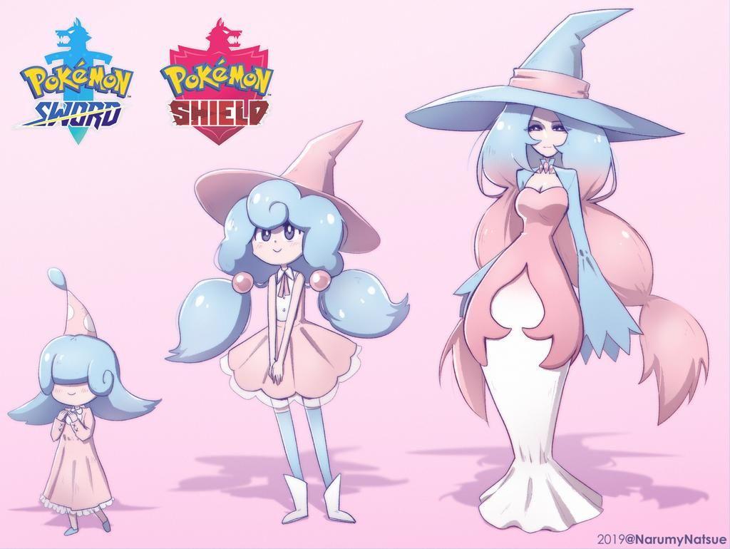 1024x770 Hattena, Hattrem and Hatterene. Pokemon gijinka, iPhone wallpaper pokemon, Pokemon