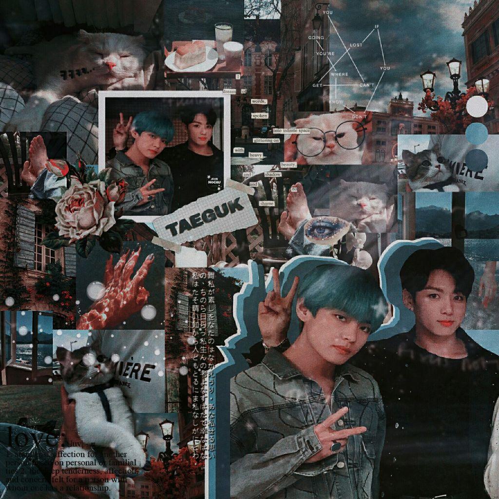 1024x1024 Beautiful Bts Vintage Aesthetic Wallpaper picture