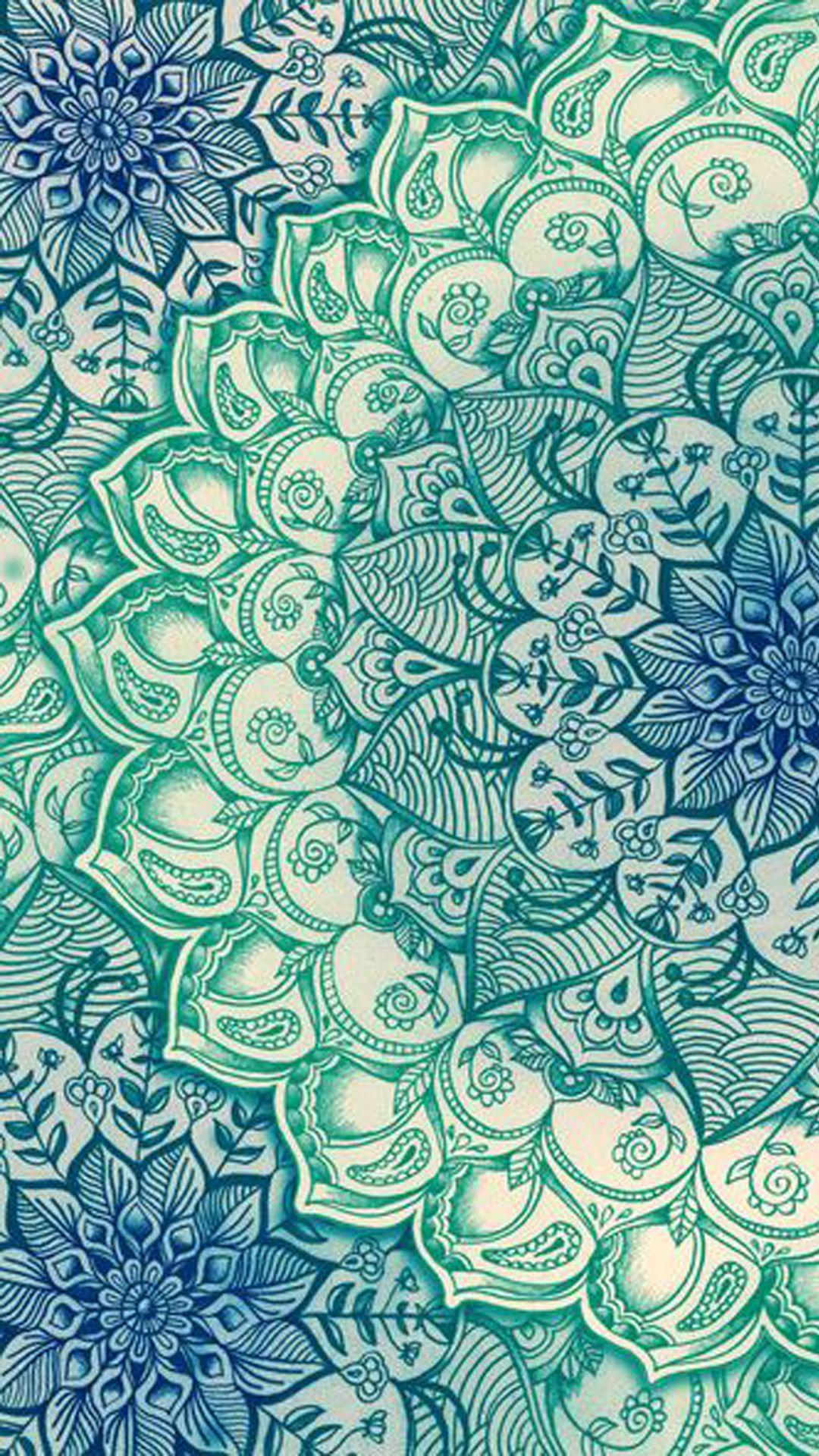 1080x1920 Bluegreen iPhone 6 Plus Wallpaper (1080x1920)