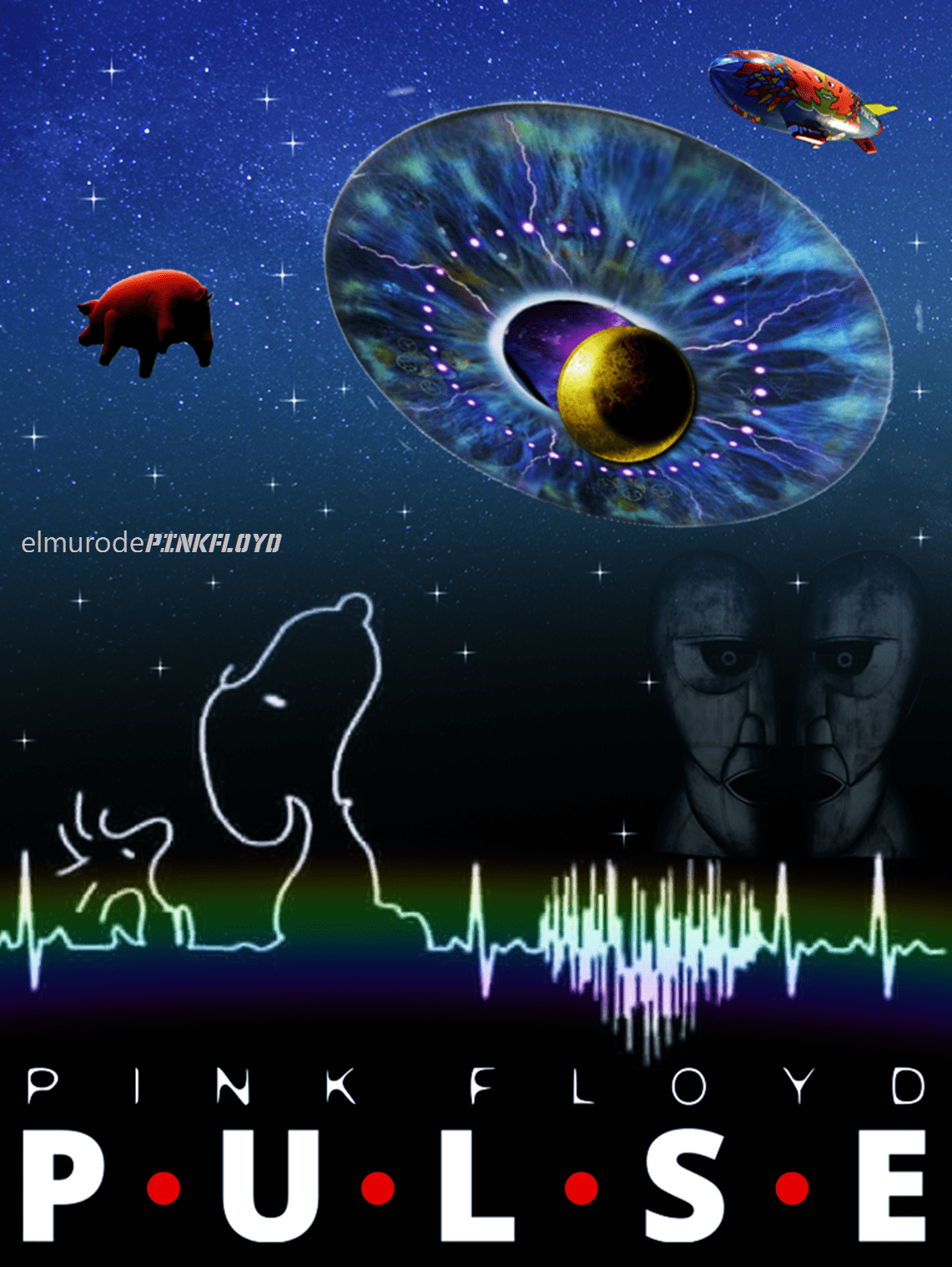 1141x1519 Pink Floyd Pulse. Pink floyd art, Pink floyd artwork, Pink floyd wallpaper