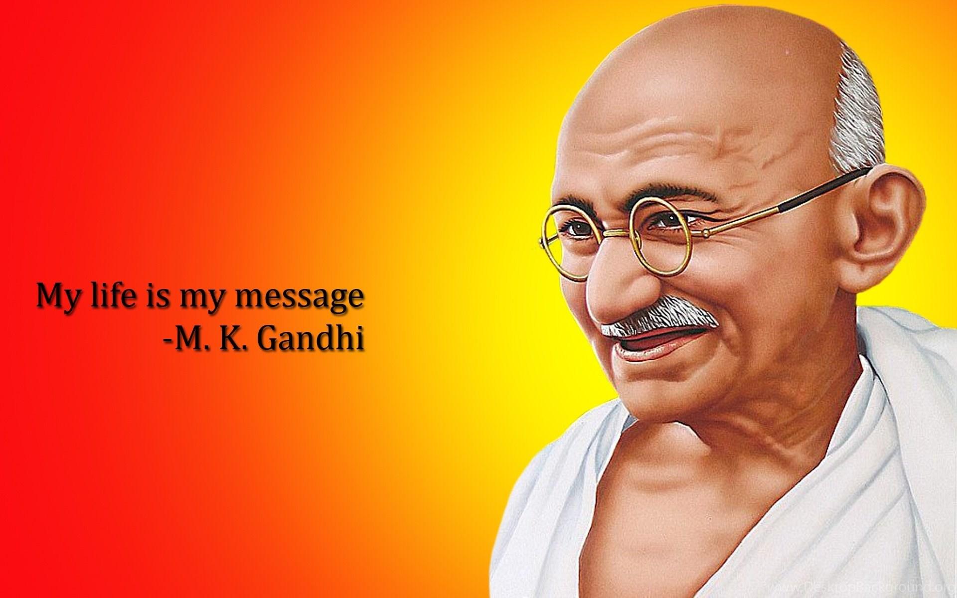 1920x1200 Mahatma Gandhi Desktop Background