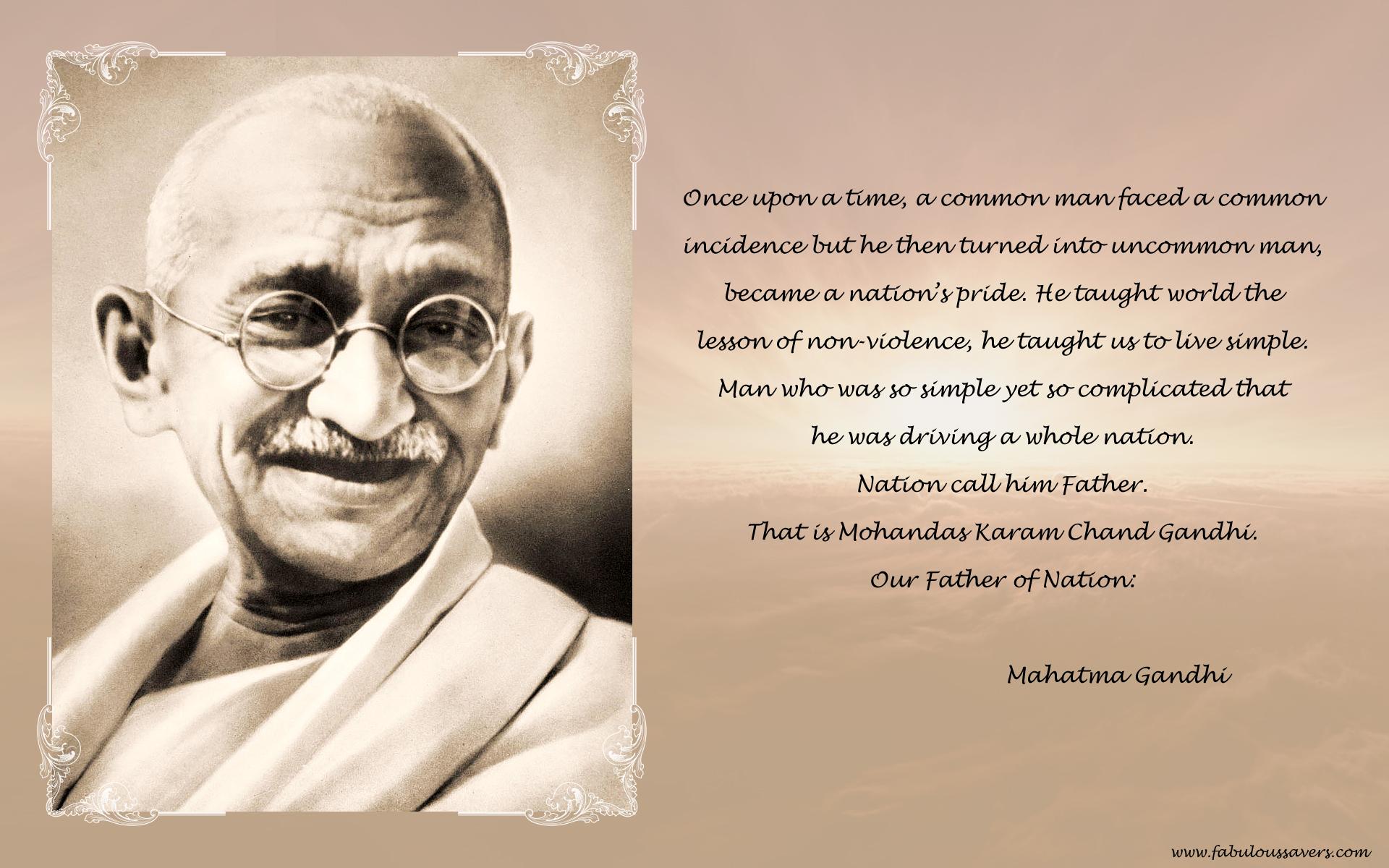 1920x1200 Free Mahatma Gandhi, Computer Desktop Wallpaper, Picture, HD Wallpaper