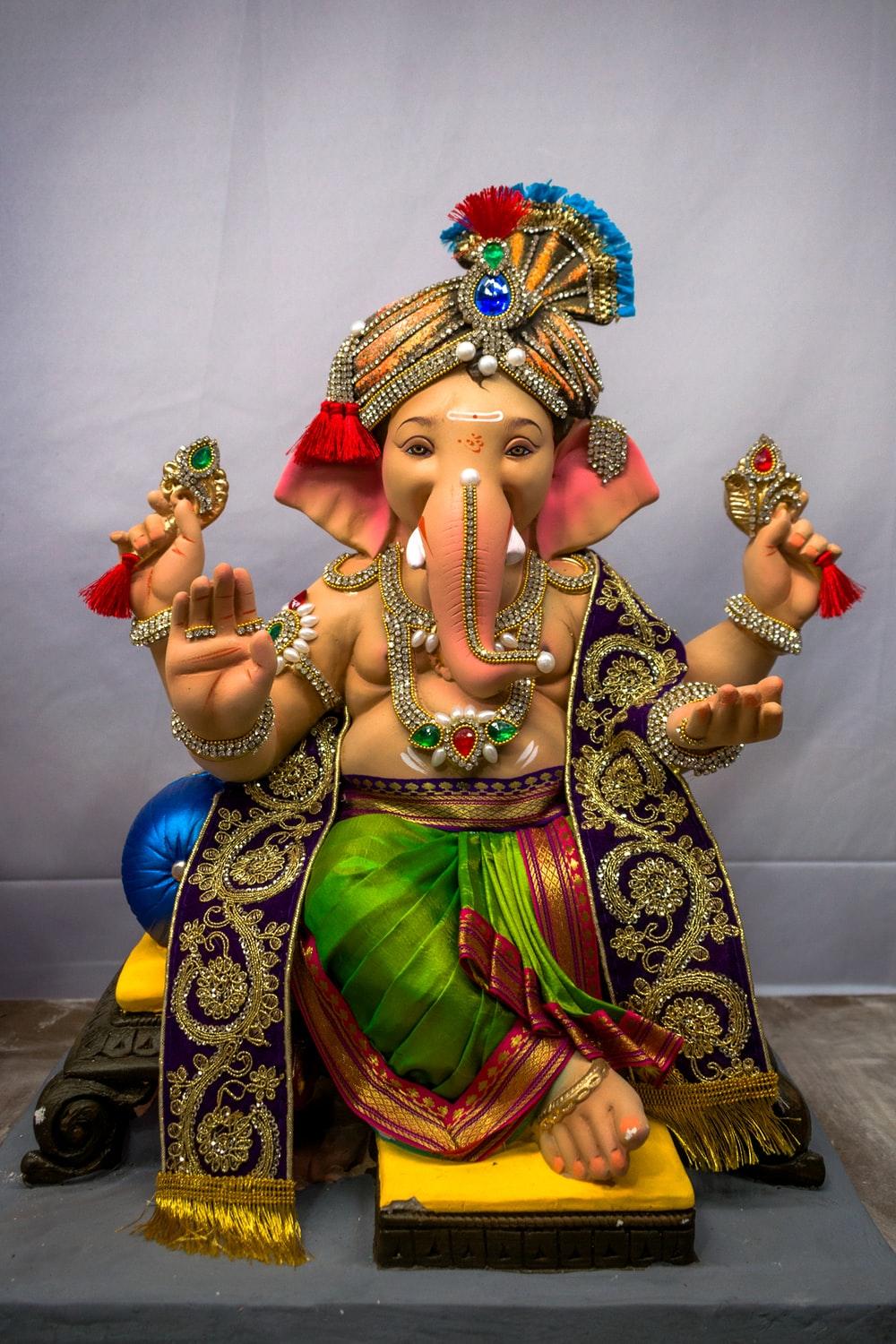 Ganapathy Wallpapers - Top Free Ganapathy Backgrounds - WallpaperAccess