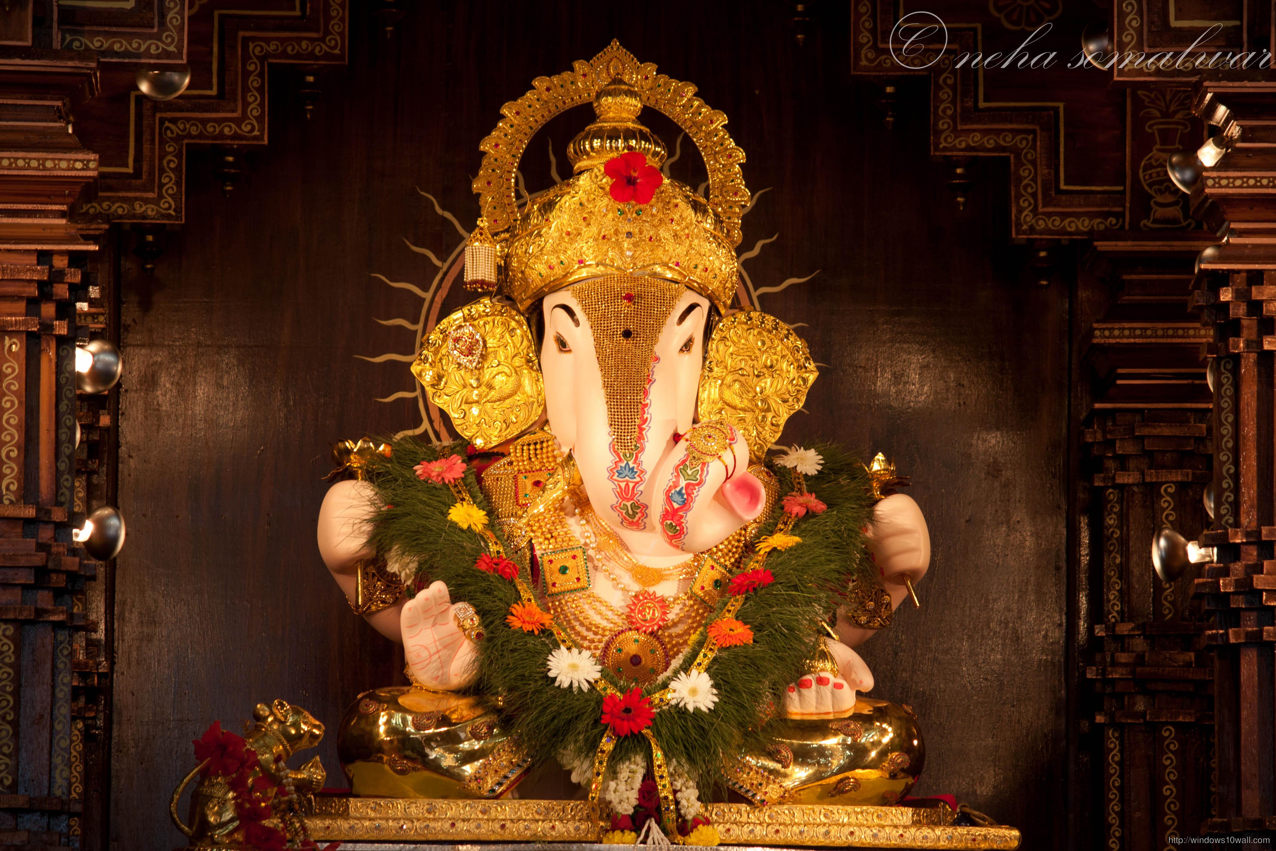 4272x2848 Best Dagdusheth Ganpati HD Wallpaper Halwai Ganapati Temple HD Wallpaper