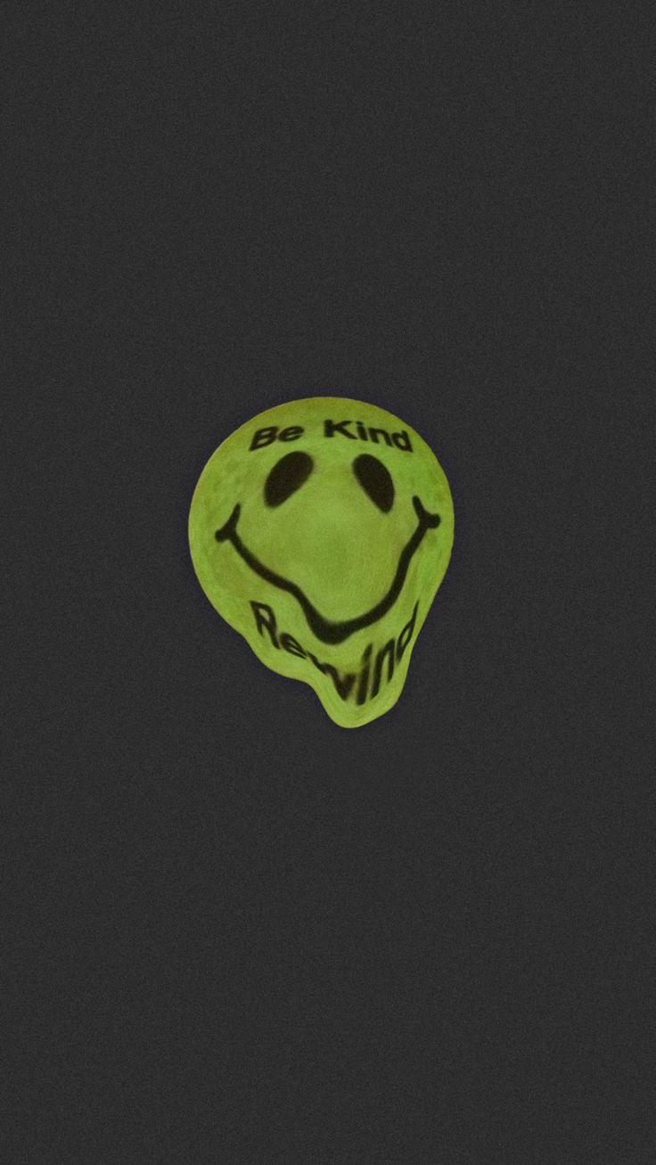 736x1307 Noisy smiley face be kind wallpaper. Cool wallpaper, Wallpaper, Desktop wallpaper