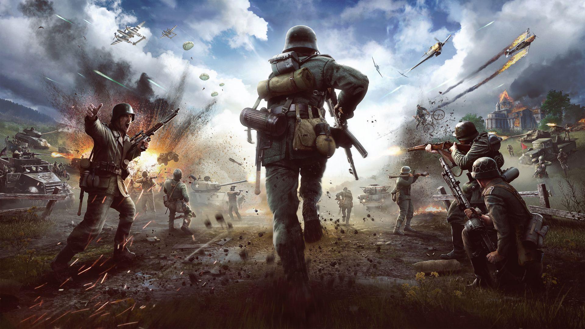 1920x1080 Desktop wallpaper heroes & generals, soldier, battle ground, HD image, picture, background, dec31c