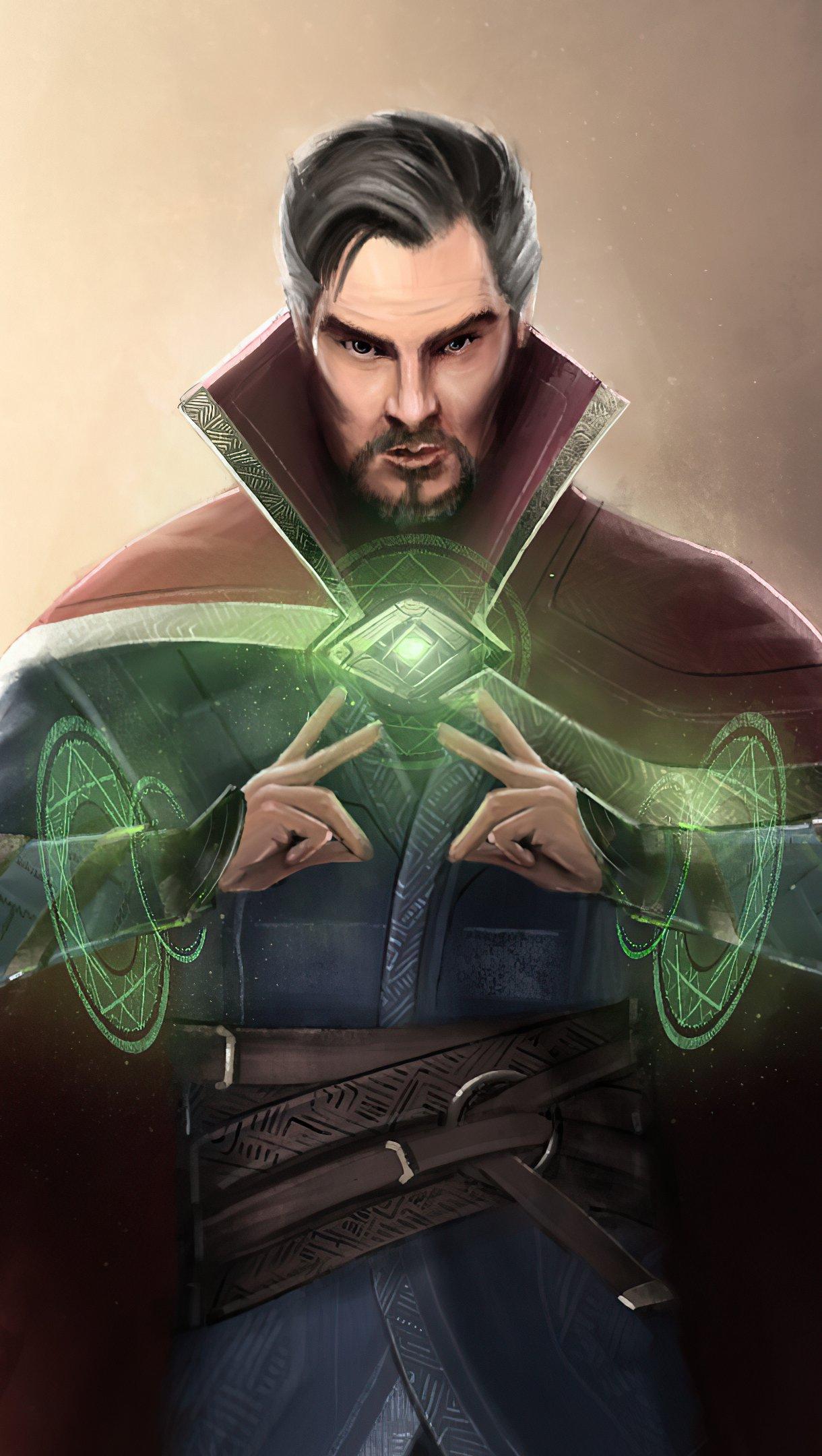 1220x2160 Doctor Strange Art 2020 Wallpaper 4k Ultra HD