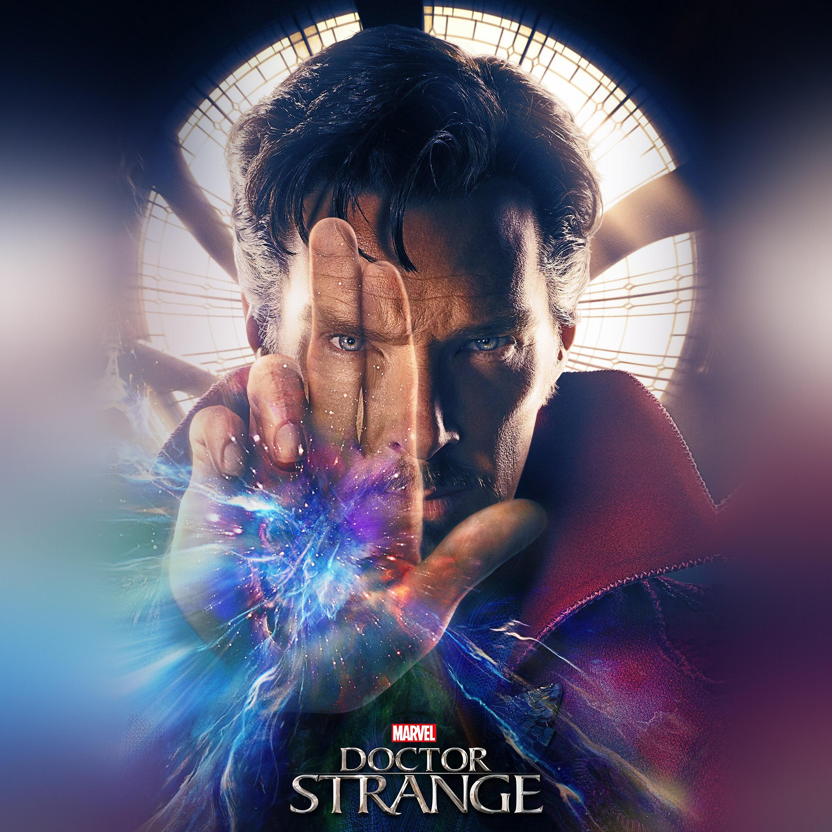 2732x2732 Marvel Doctor Strange Art Film Poster Wallpaper