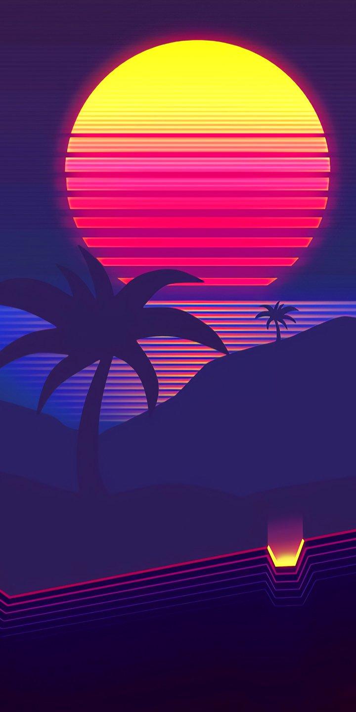 720x1440 Artistic Vaporwave