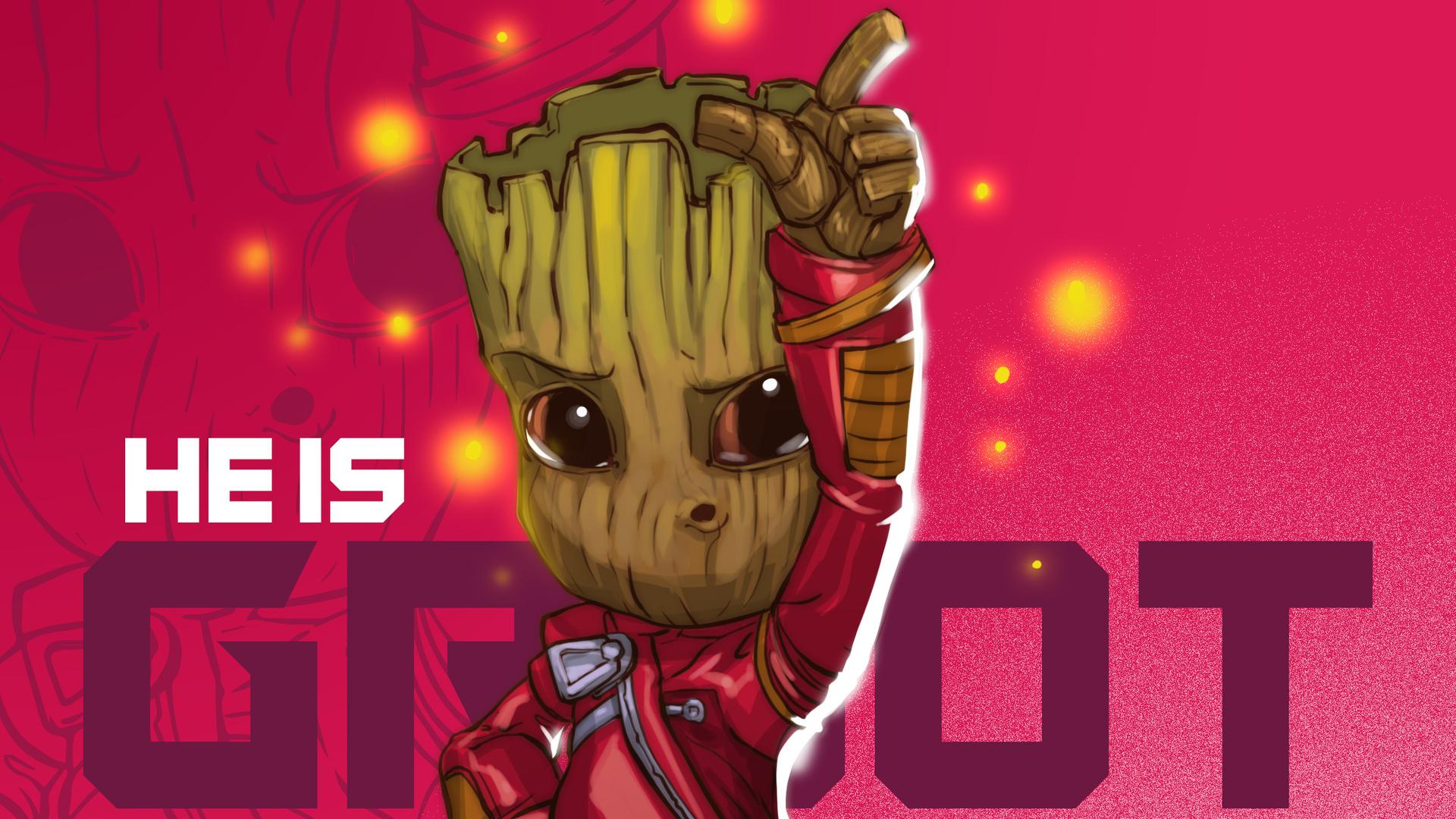 1920x1080 Baby Groot Dance Floor Laptop Full HD 1080P HD 4k Wallpaper, Image, Background, Photo and Picture