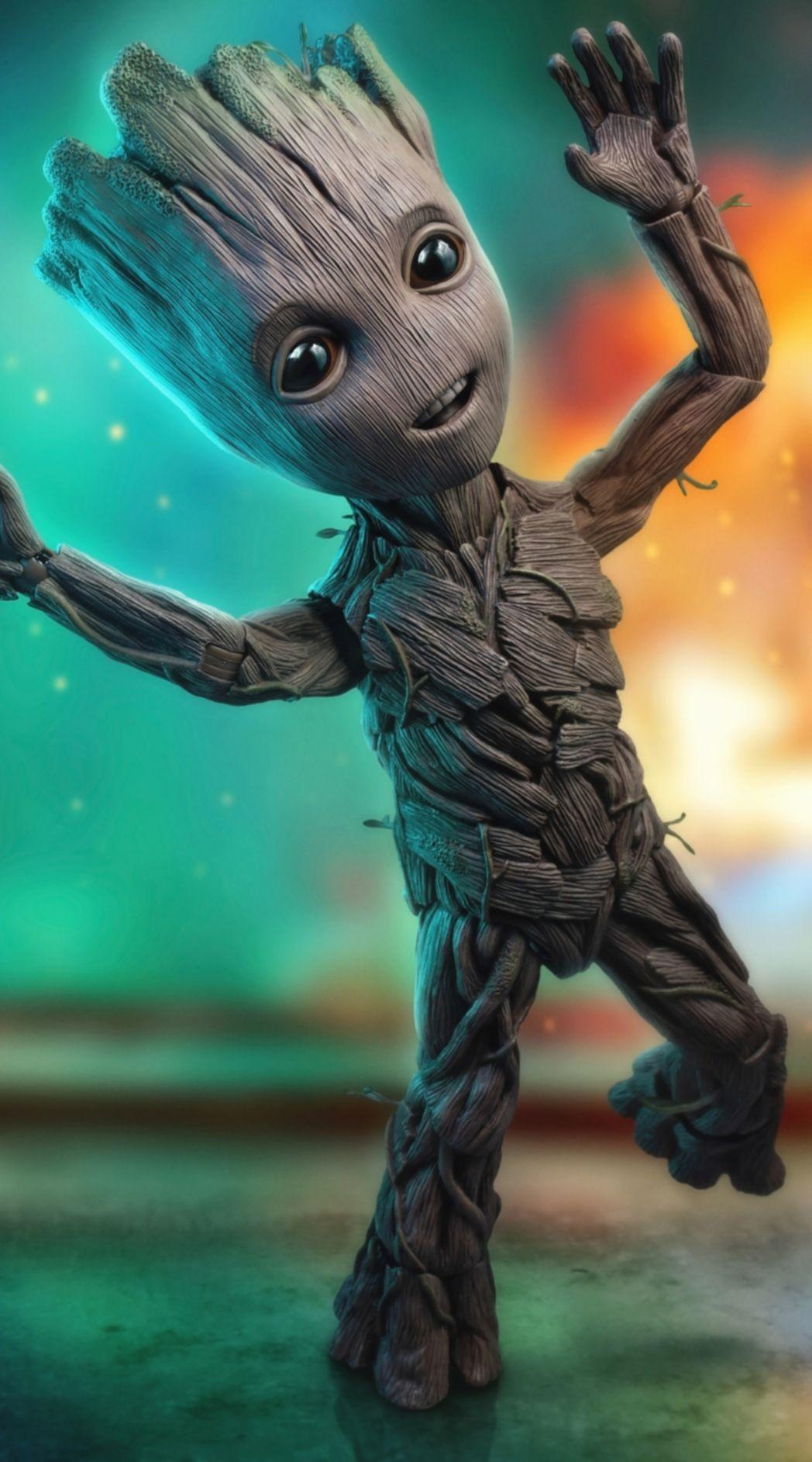 Baby Groot Dancing Wallpapers - Top Free Baby Groot Dancing Backgrounds ...