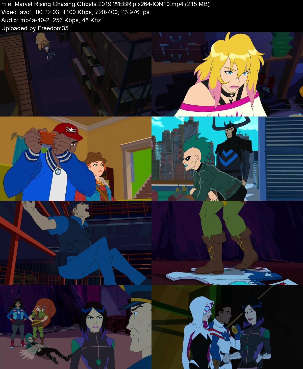 1200x1460 Marvel Rising Chasing Ghosts 2019 WEBRip X264 ION10