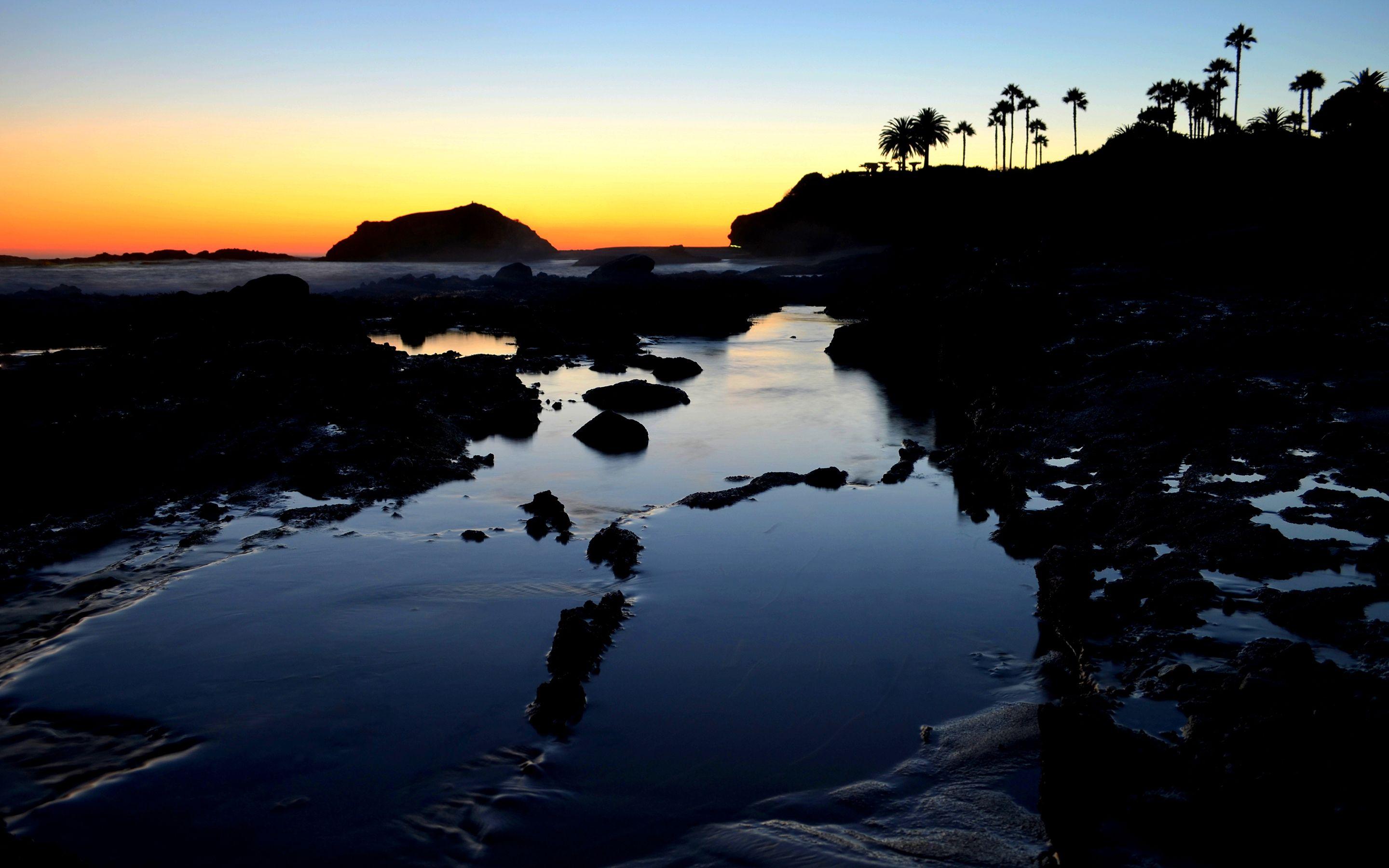 2880x1800 desktophdwallpaper.org. Beach sunset image, Beach sunset wallpaper, Laguna beach