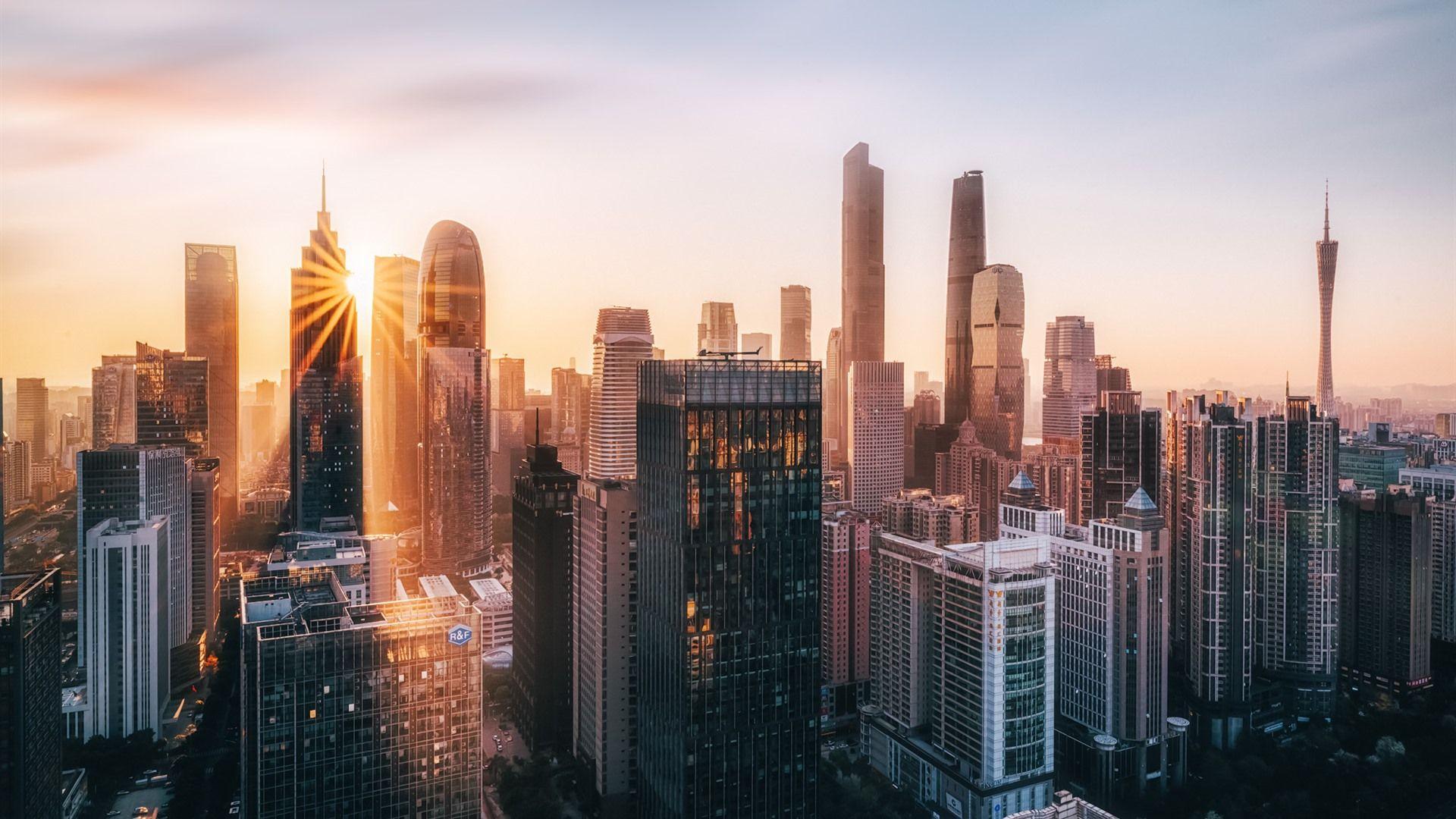 1920x1080 Guanzhou China Wallpaper