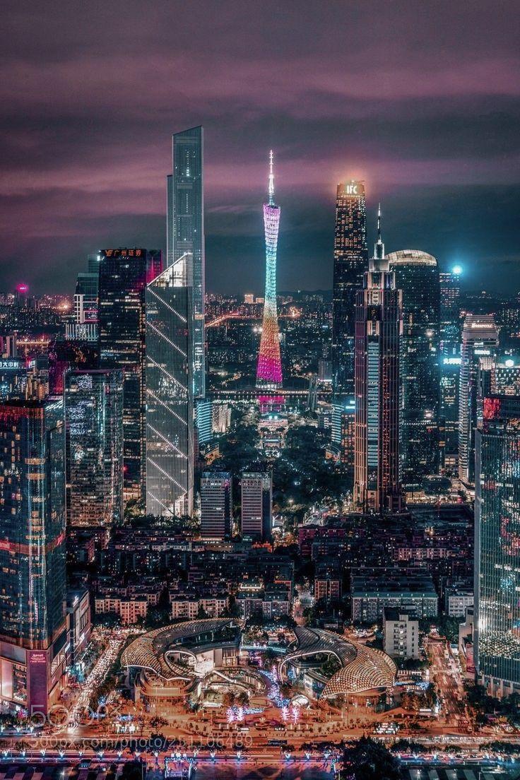 736x1104 City Skyline. China city, City aesthetic, Shanghai city