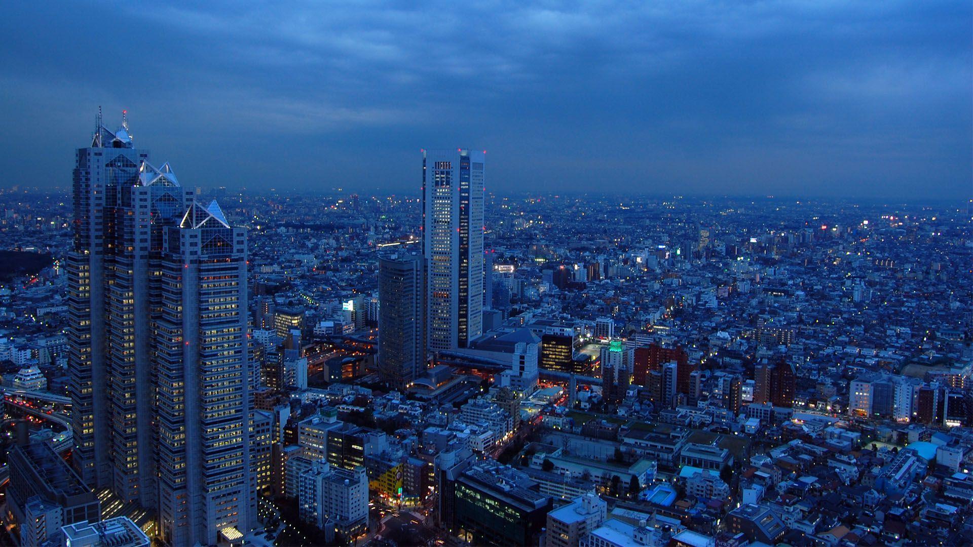 1920x1080 Shinjuku Wallpaper