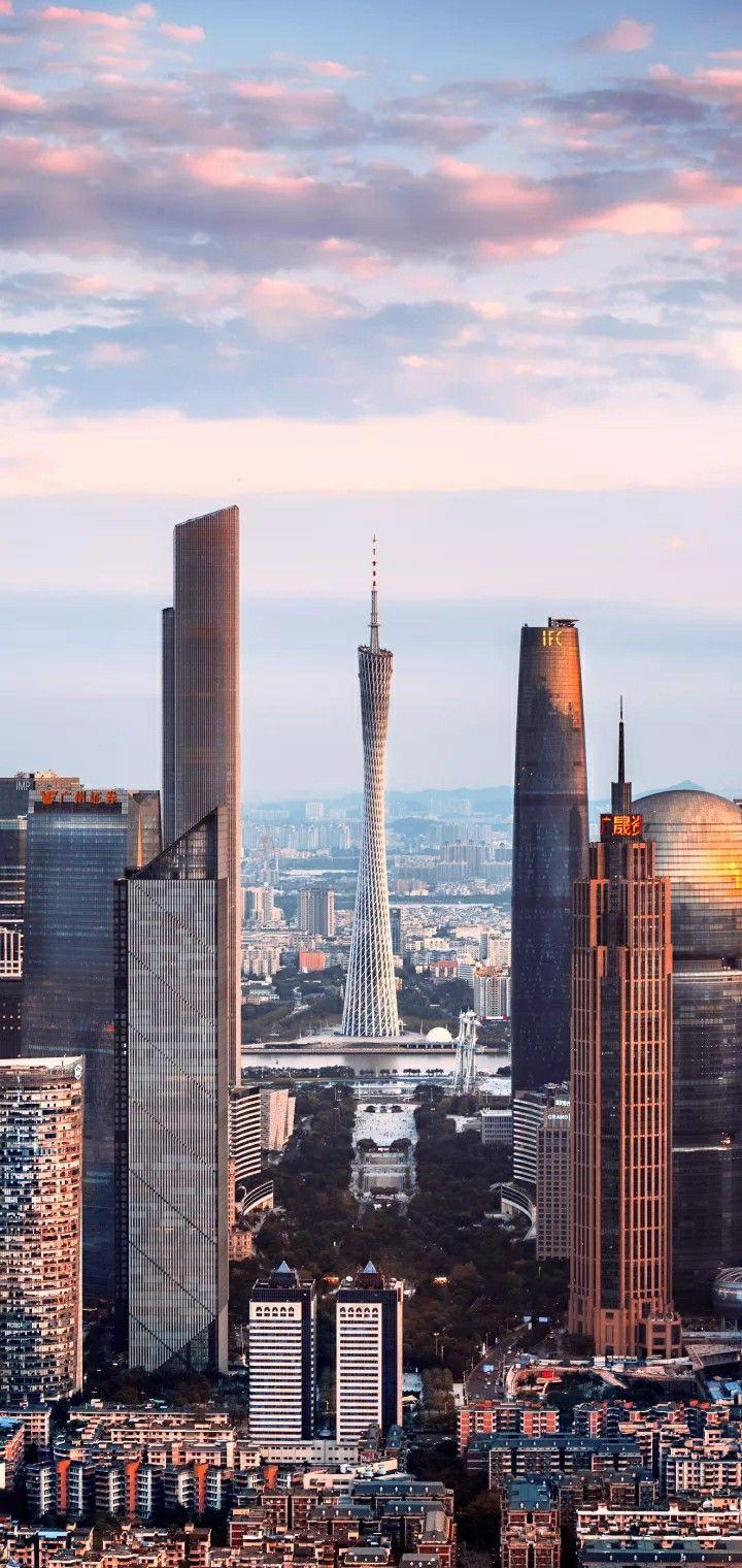 720x1520 Must Do in #Guangzhou #Canton #tower.The #second #tallest #tower in the #world, the Canton Tower is probably the #. City aesthetic, City photography, Canton tower