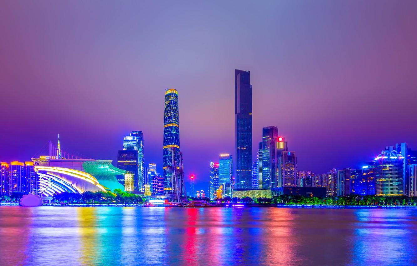 1332x850 Wallpaper the city, skyscrapers, China, Shanghai, the urban landscape image for desktop, section город