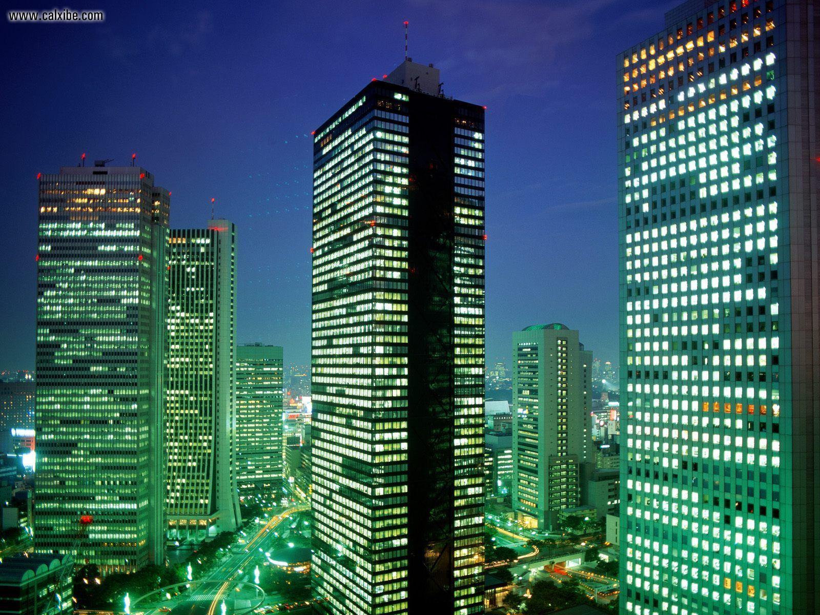 1600x1200 Buildings & City: Shinjuku District Tokyo Japan, picture nr. 4302